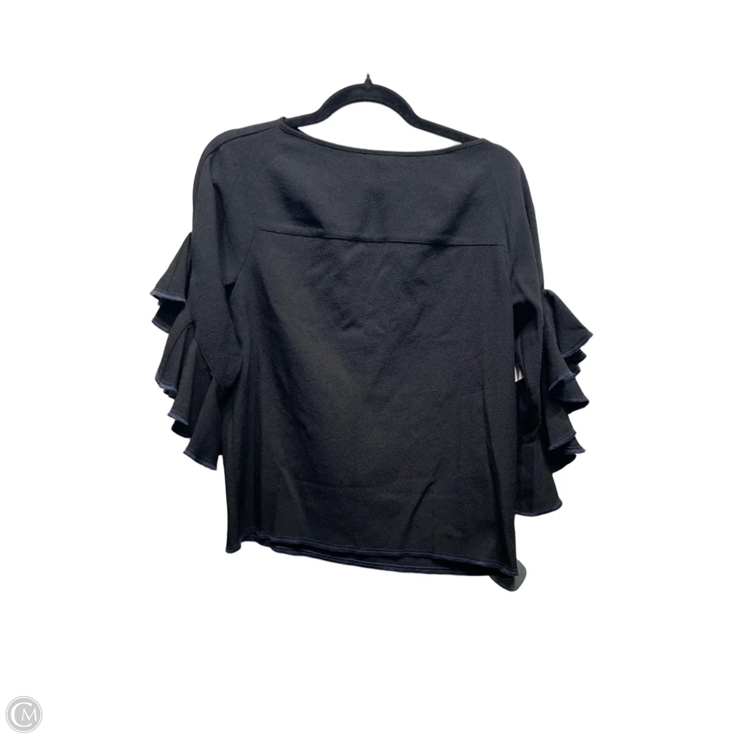 Top Short Sleeve Designer By See By Chloe In Black, Size: S