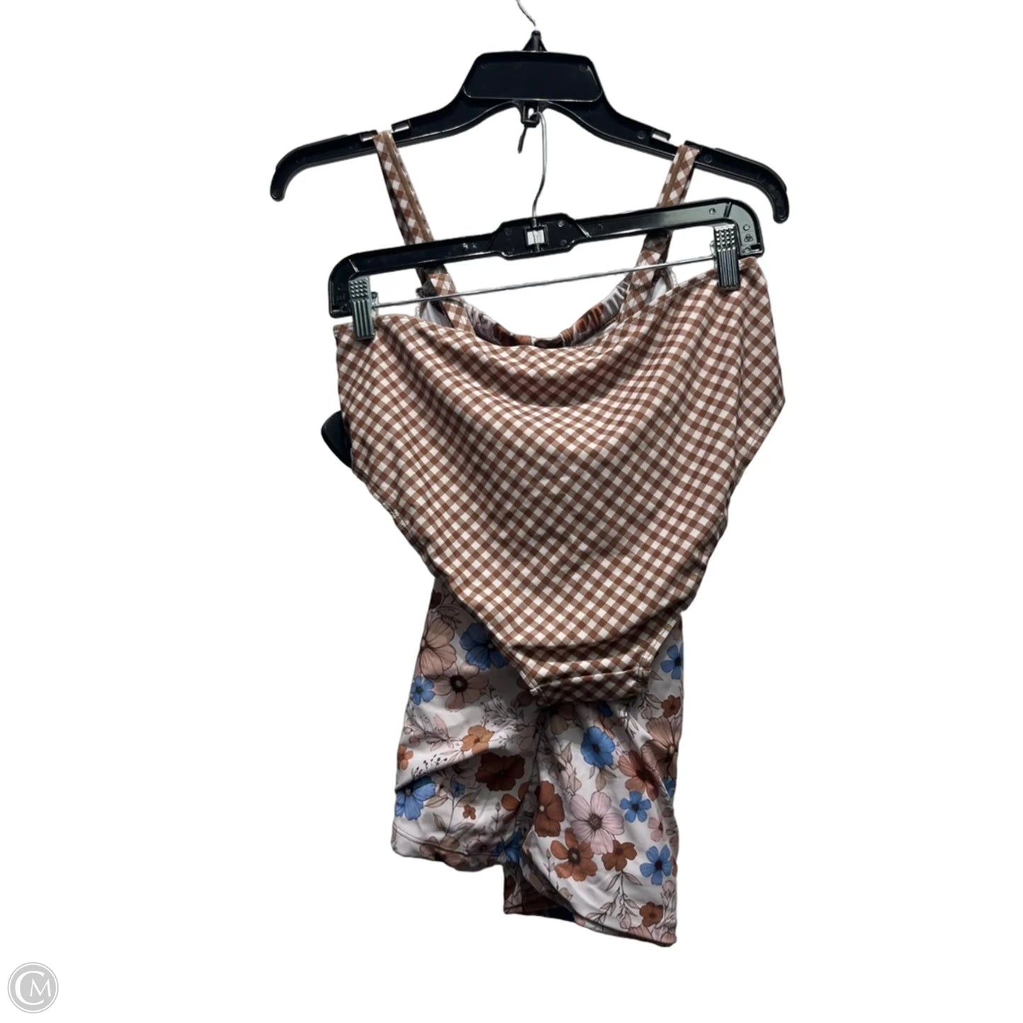 Swimsuit By Cme In Blue & Brown, Size: L