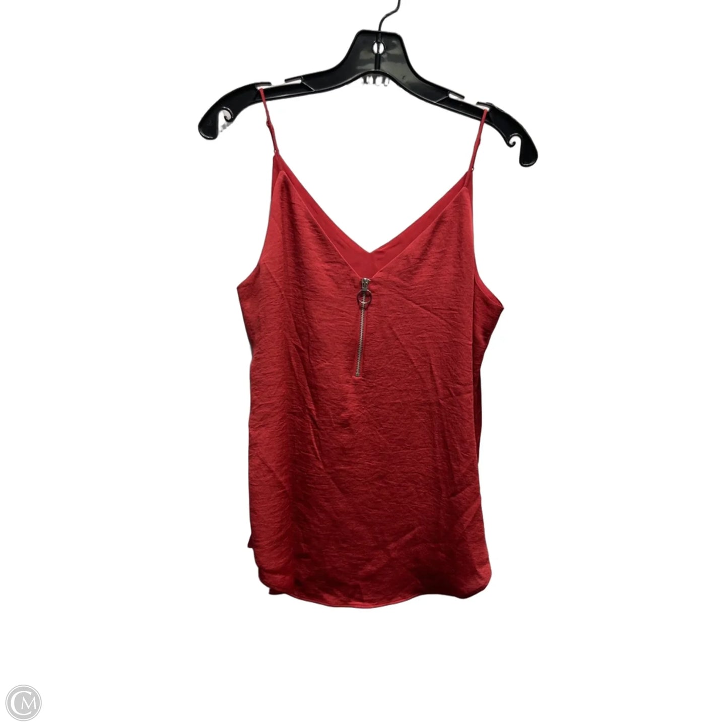 Top Sleeveless By Express In Red, Size: S