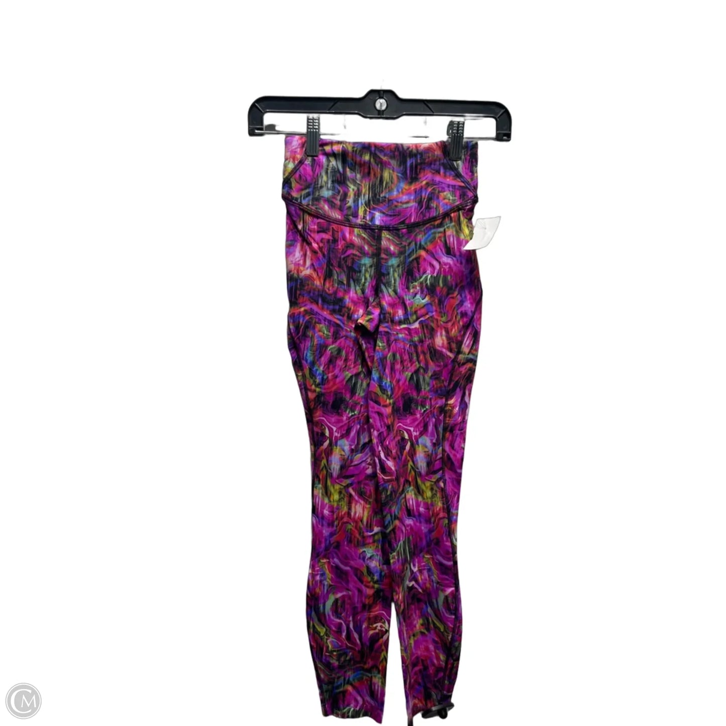 Athletic Leggings By Lululemon In Pink & Purple, Size: 2