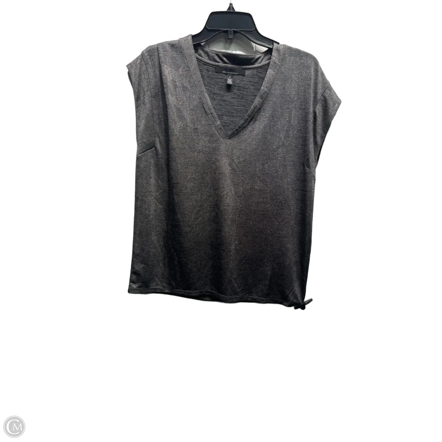 Top Short Sleeve By White House Black Market In Grey, Size: S