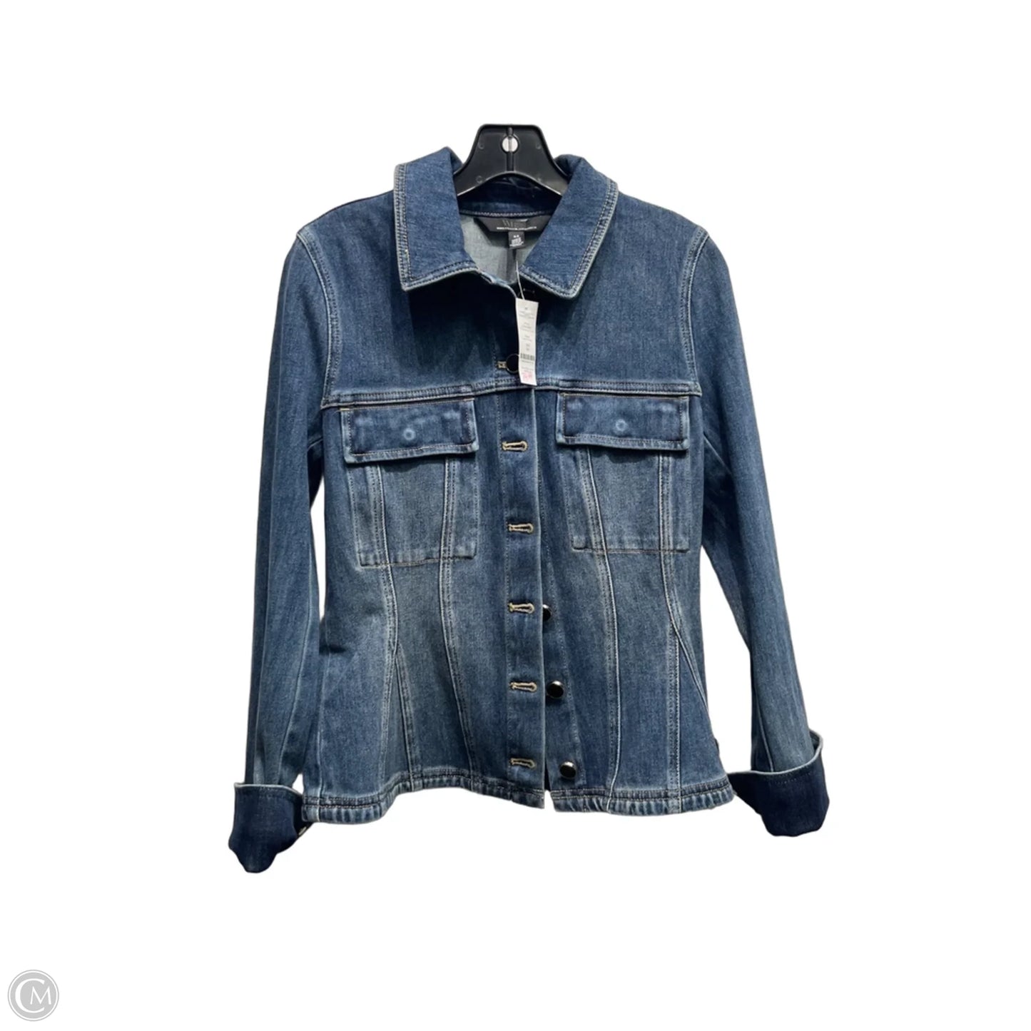 Jacket Denim By White House Black Market In Blue Denim, Size: Xs