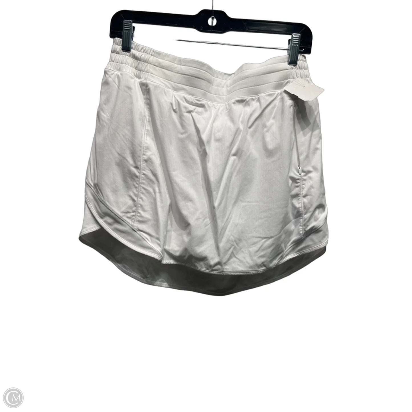 Athletic Skort By Lululemon In White, Size: 12
