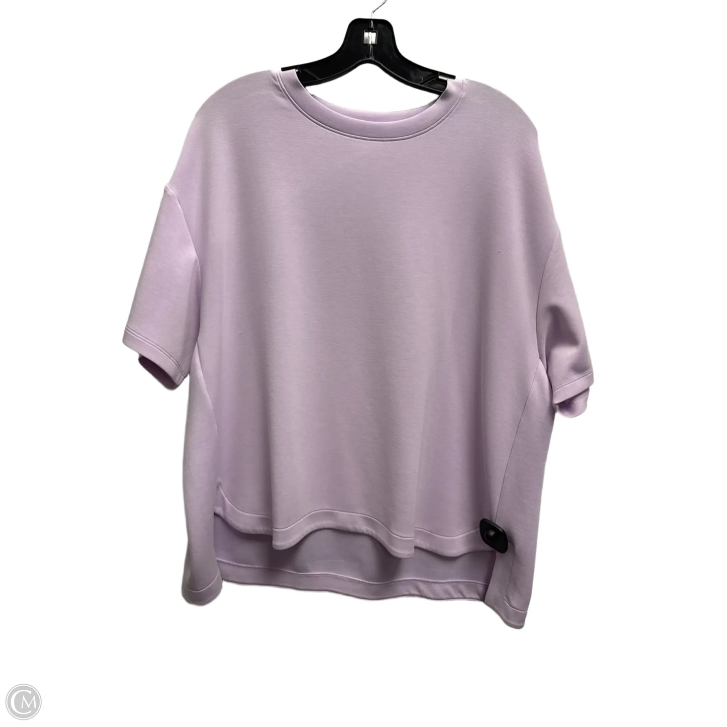 Top Short Sleeve Basic By Members Mark In Purple, Size: Xxl