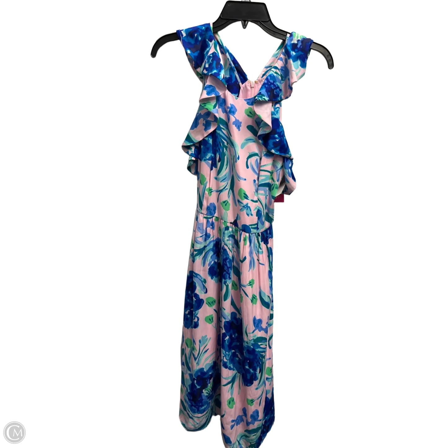 Dress Designer By Lilly Pulitzer In Blue & Pink, Size: 0