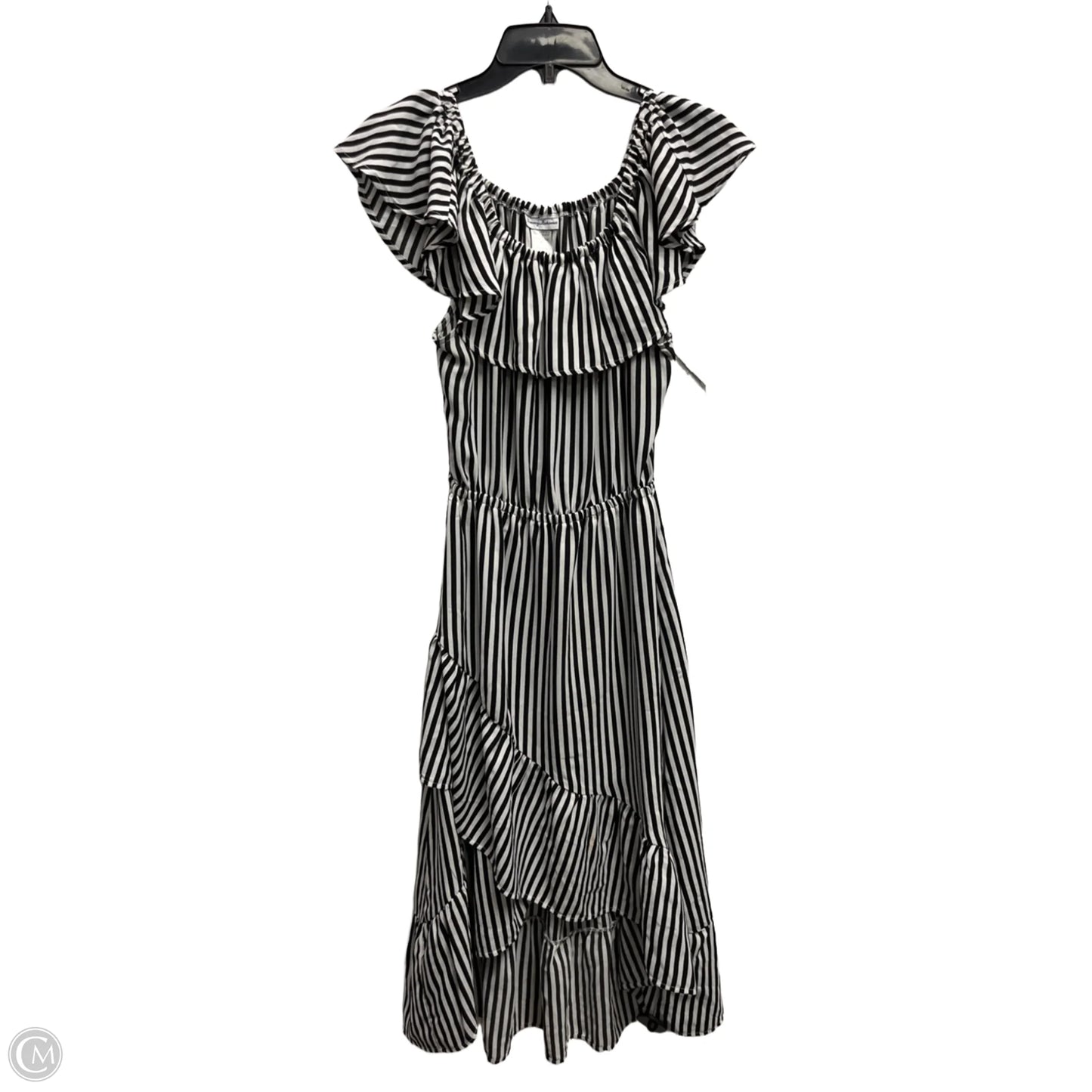 Dress Casual Maxi By Tommy Bahama In Black & White, Size: Xs