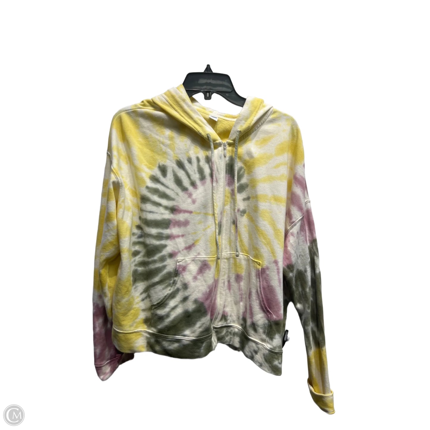 Jacket Other By Old Navy In Pink & Yellow, Size: L