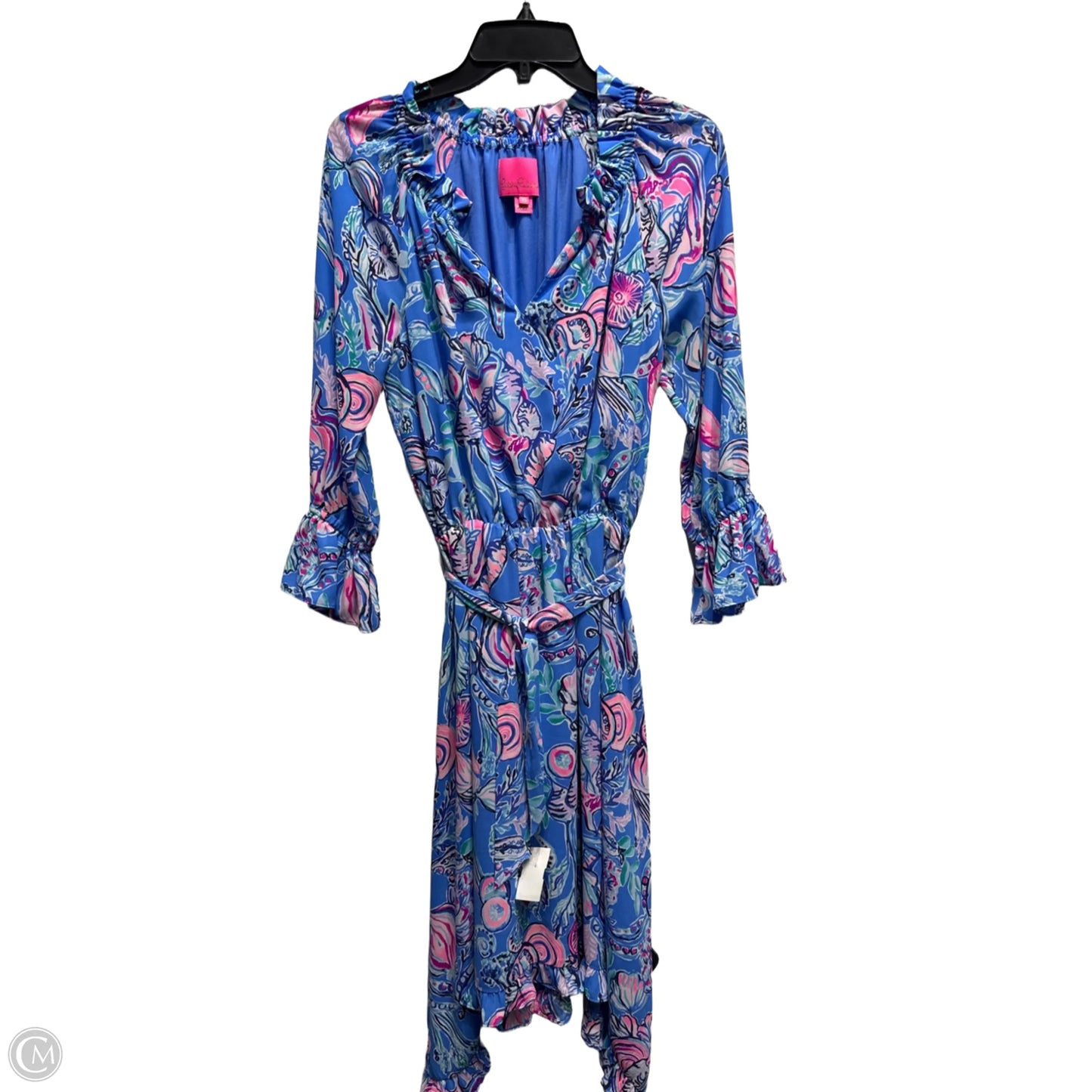 Dress Designer By Lilly Pulitzer In Blue & Pink, Size: Xs