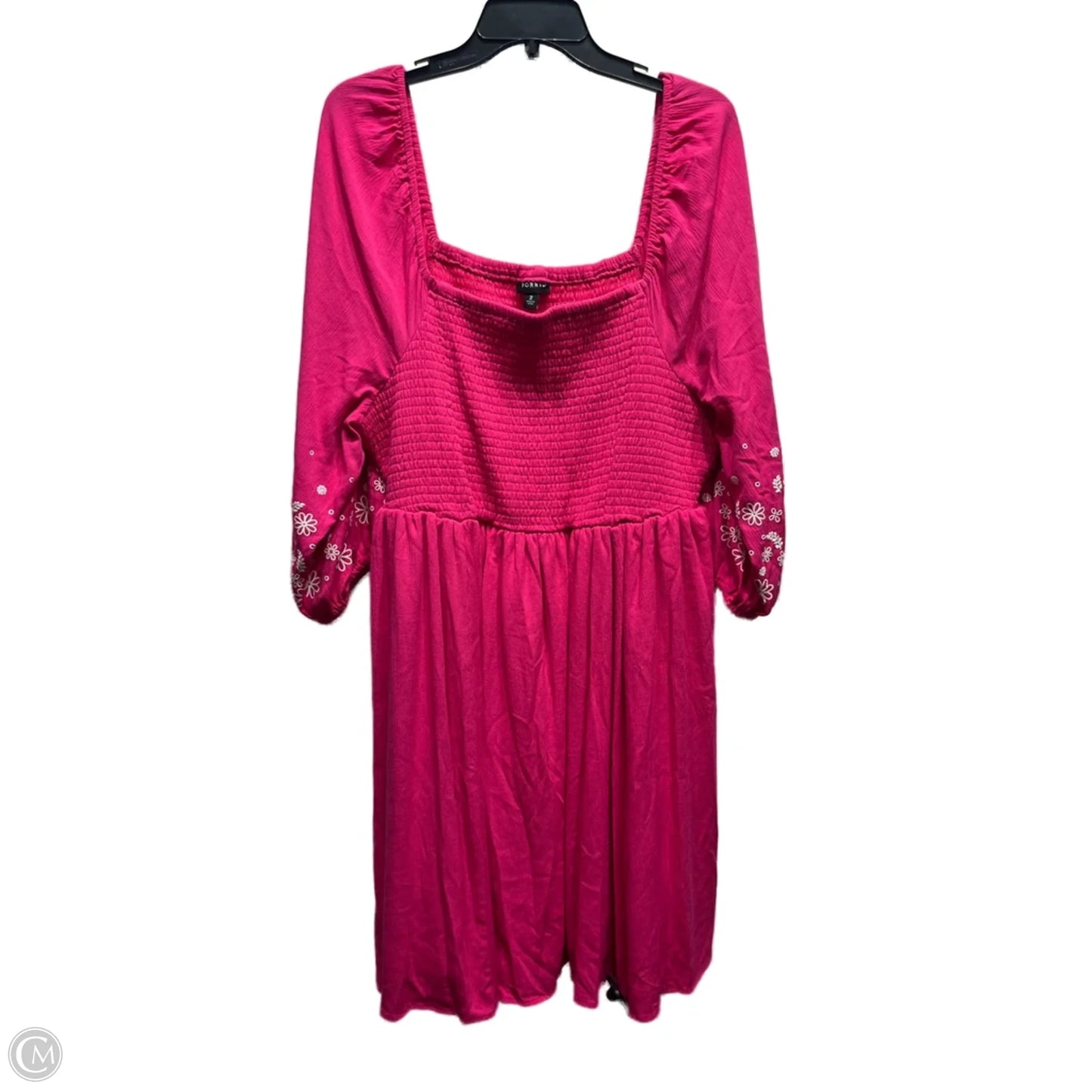 Dress Casual Short By Torrid In Pink, Size: 2x