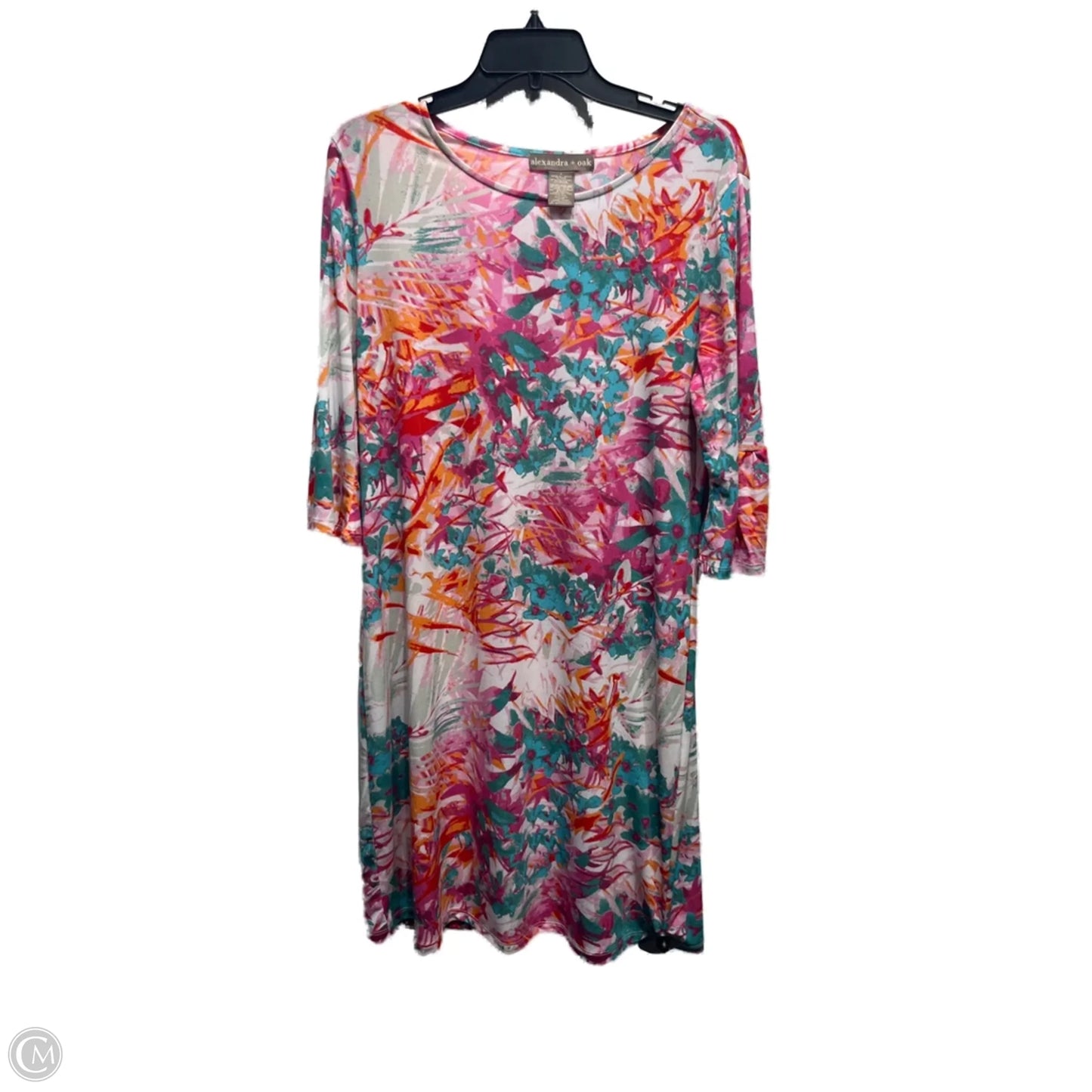 Dress Work By alexandra + oak In Pink & Purple, Size: L