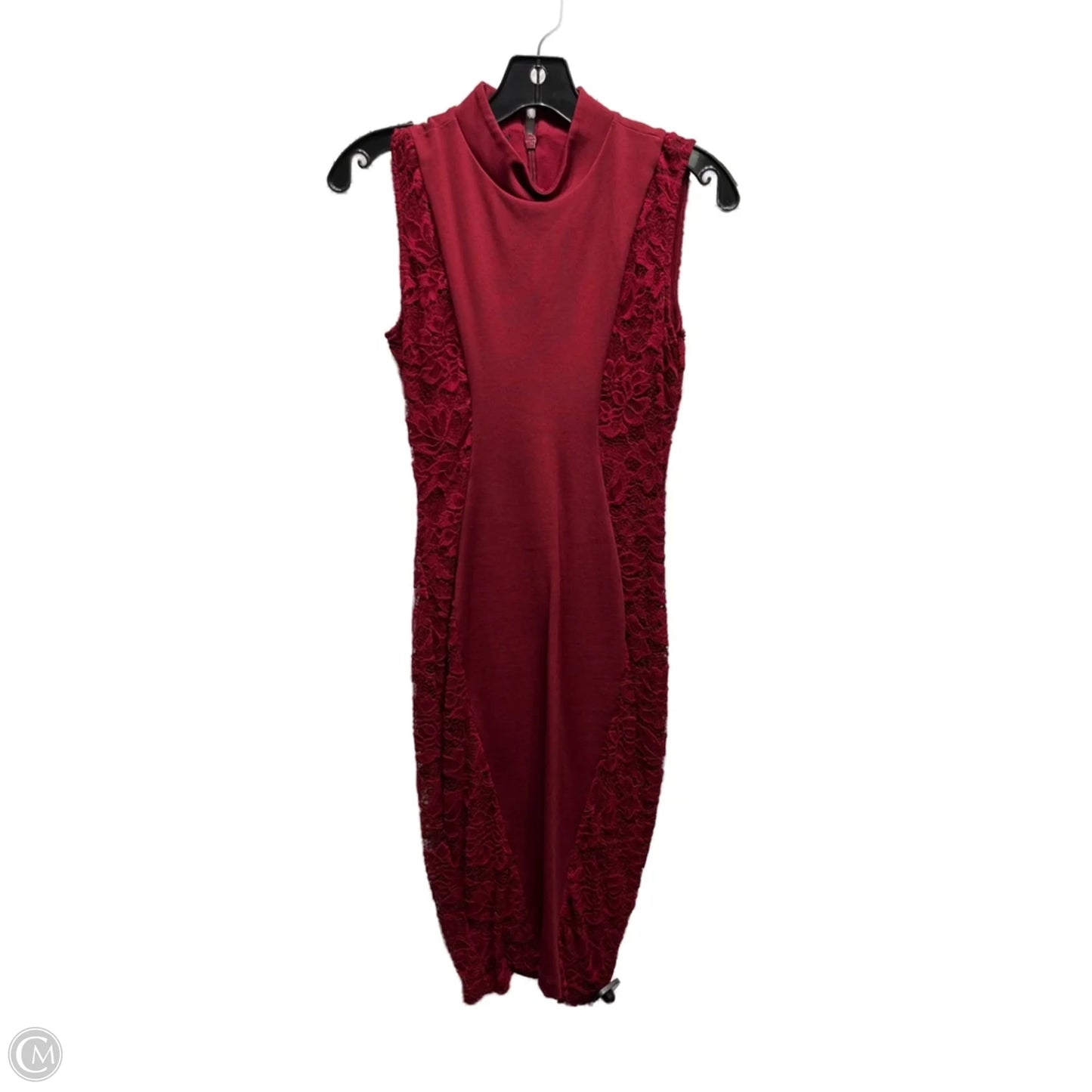 Dress Party Short By Bebe In Red, Size: S