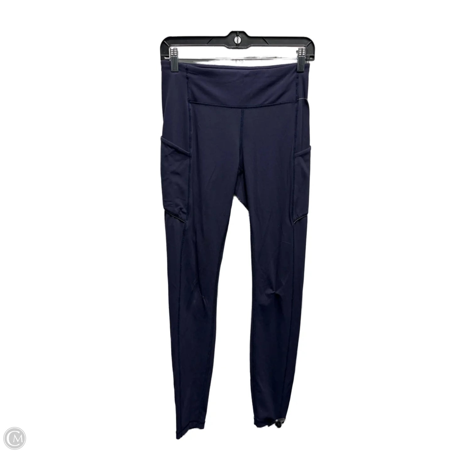 Athletic Leggings By Lululemon In Navy, Size: 6