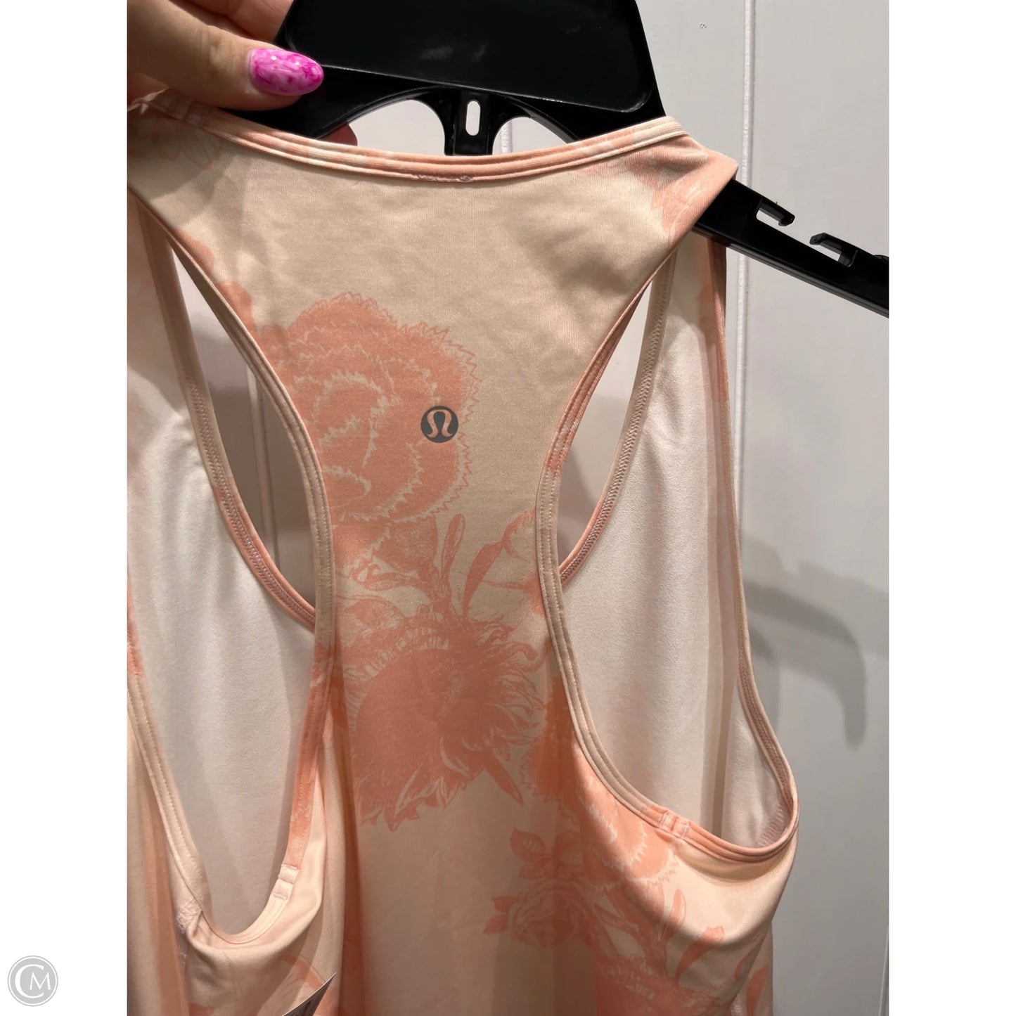Athletic Tank Top By Lululemon In Orange, Size: S