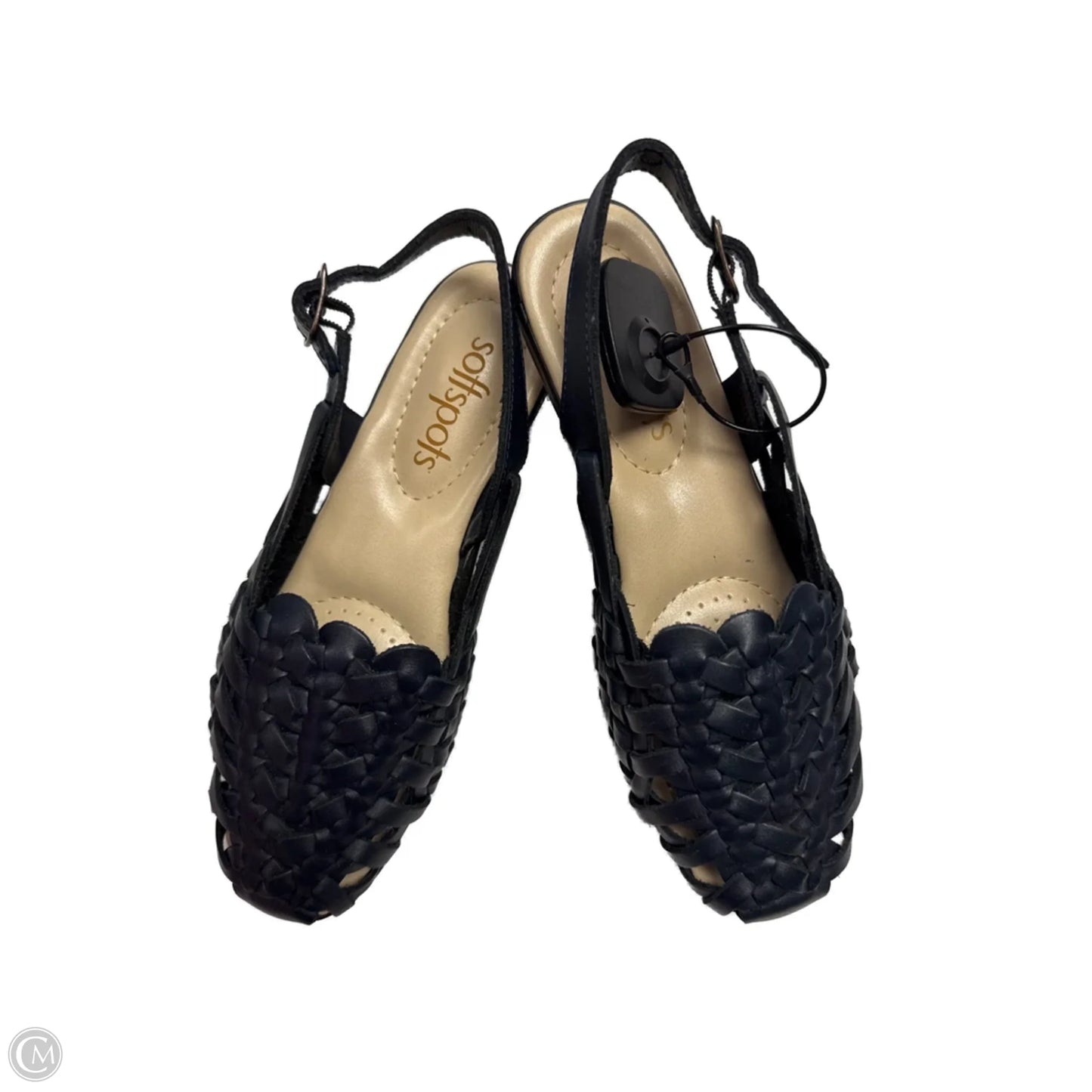 Shoes Flats By Softspots In Navy, Size: 8