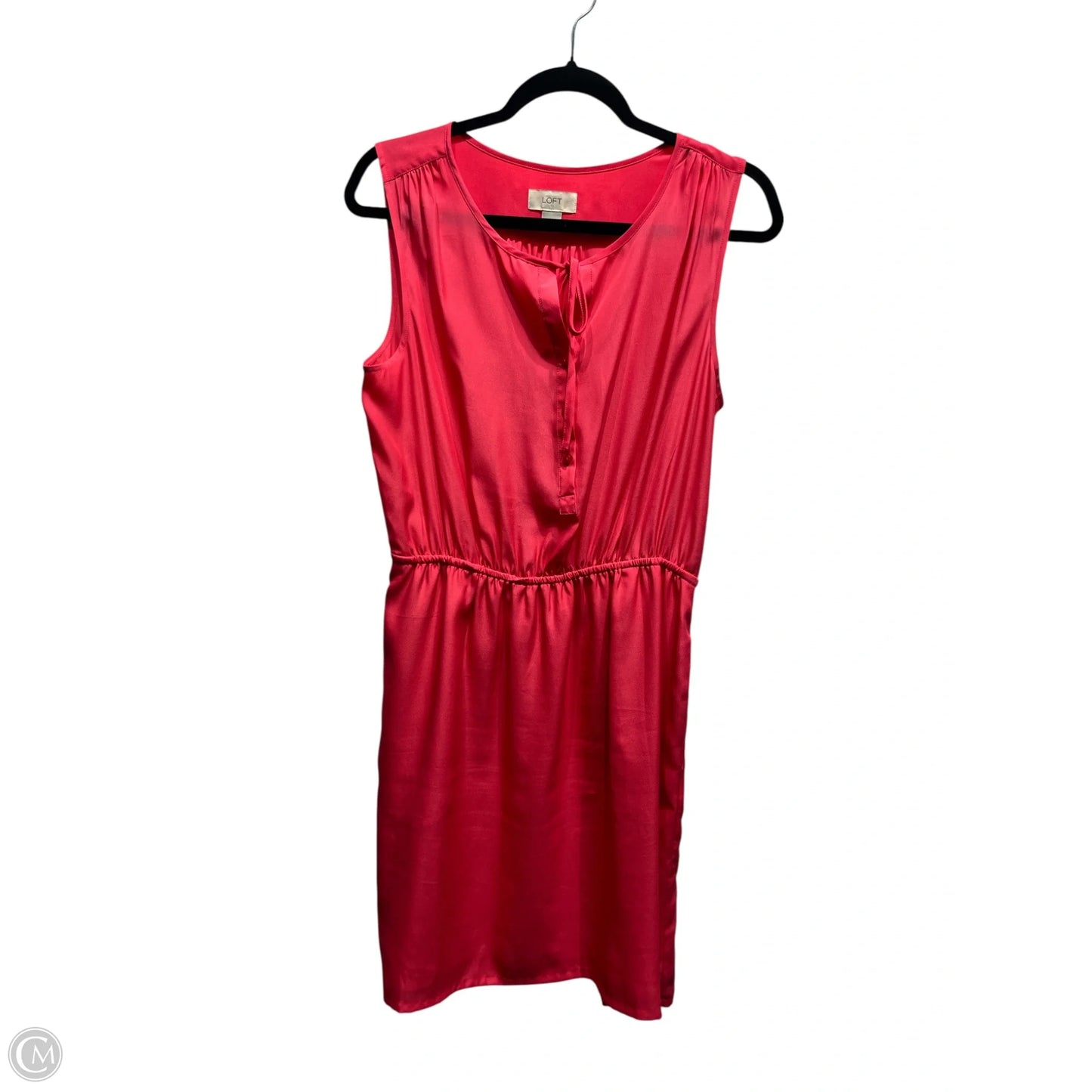 Dress Casual Short By Loft In Coral, Size: M