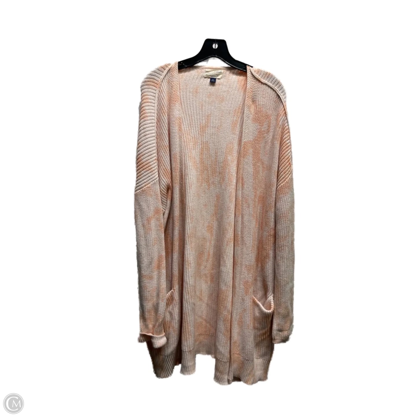 Sweater Cardigan By Universal Thread In Orange, Size: Xl