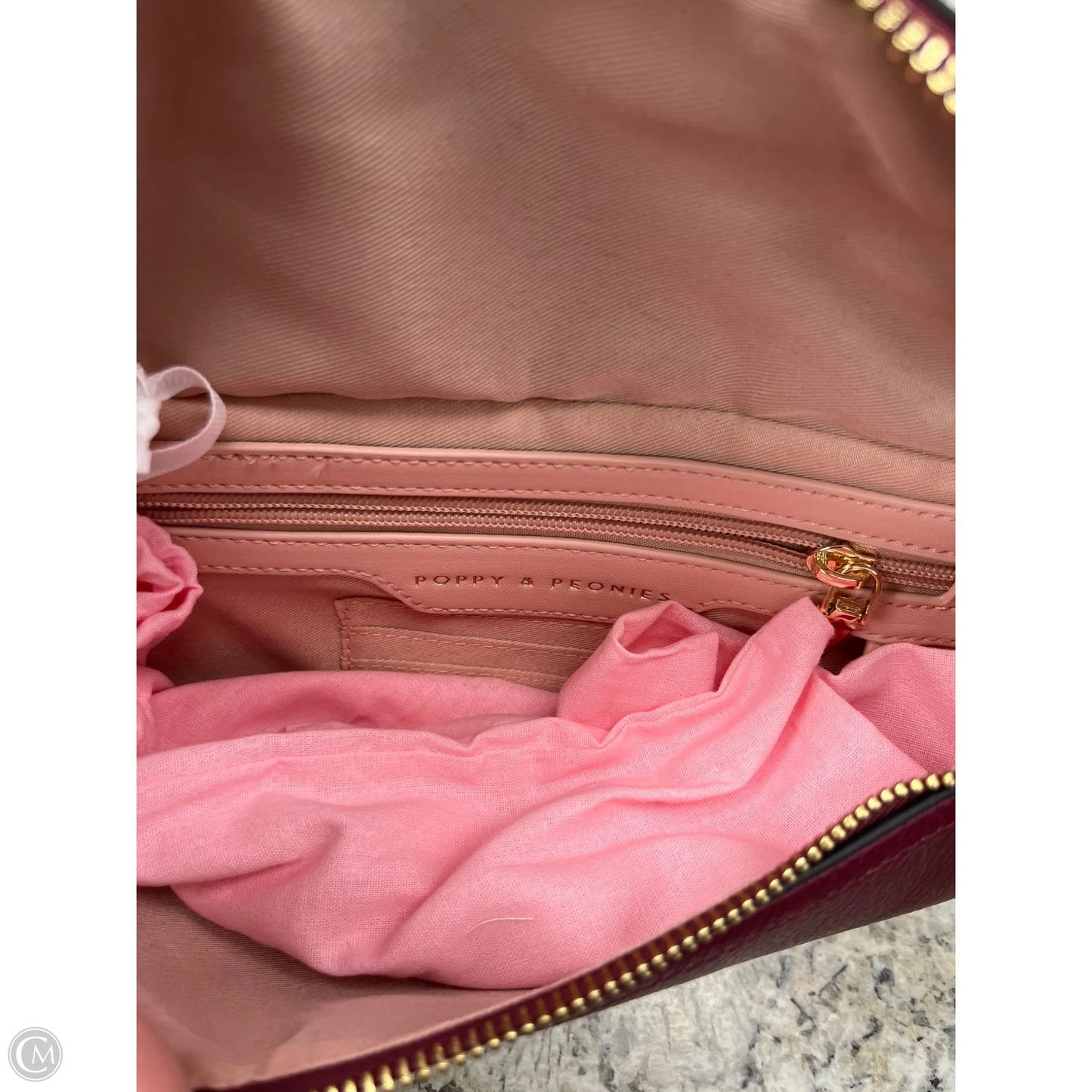 Belt Bag Leather By , poppy & peonies Size: Medium