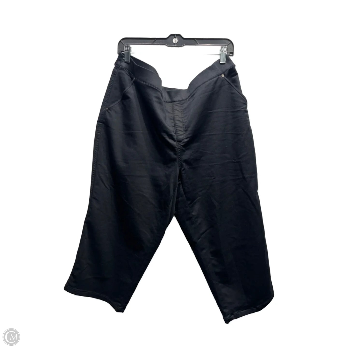 Capris By Intro In Black, Size: 16