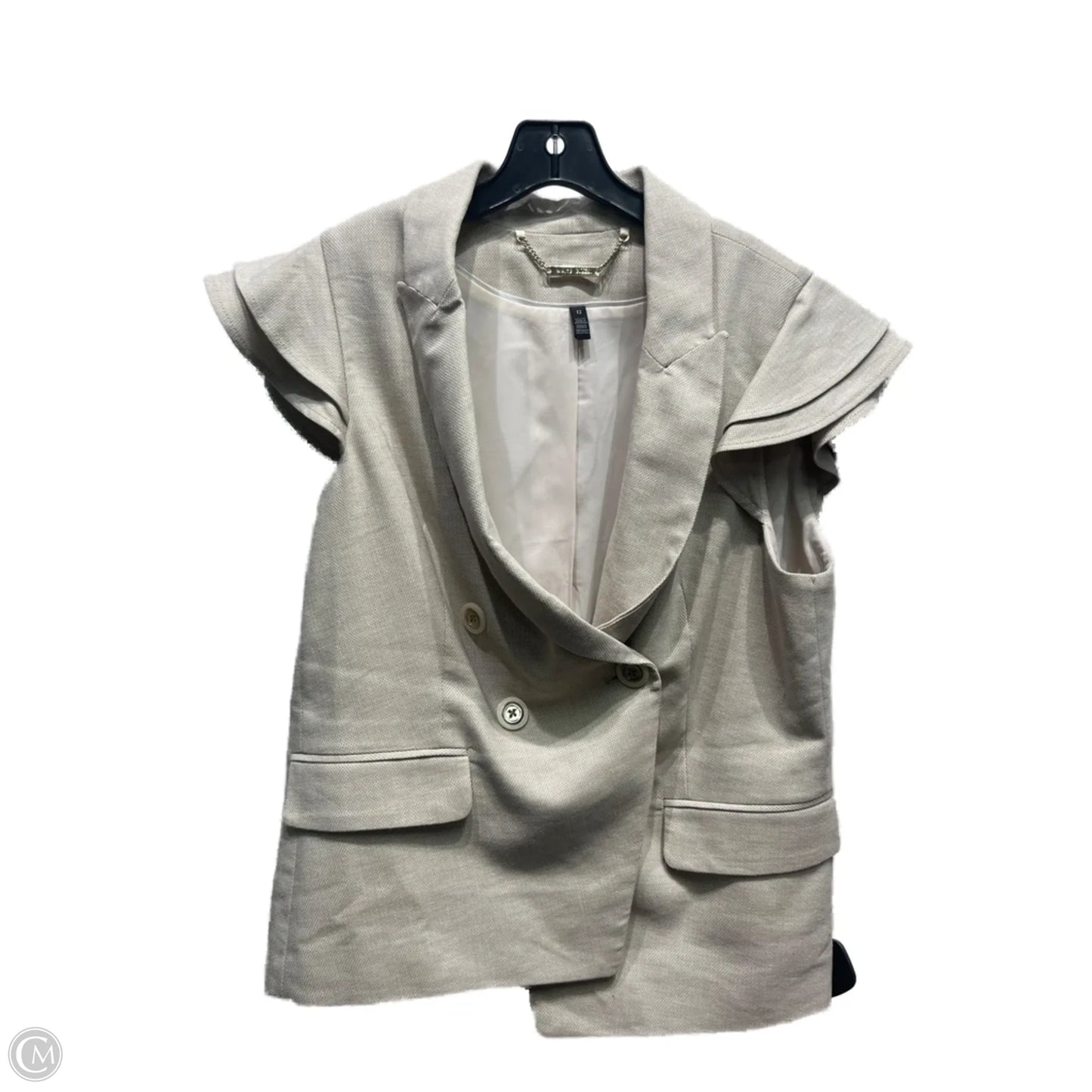 Blazer By White House Black Market In Tan, Size: 12
