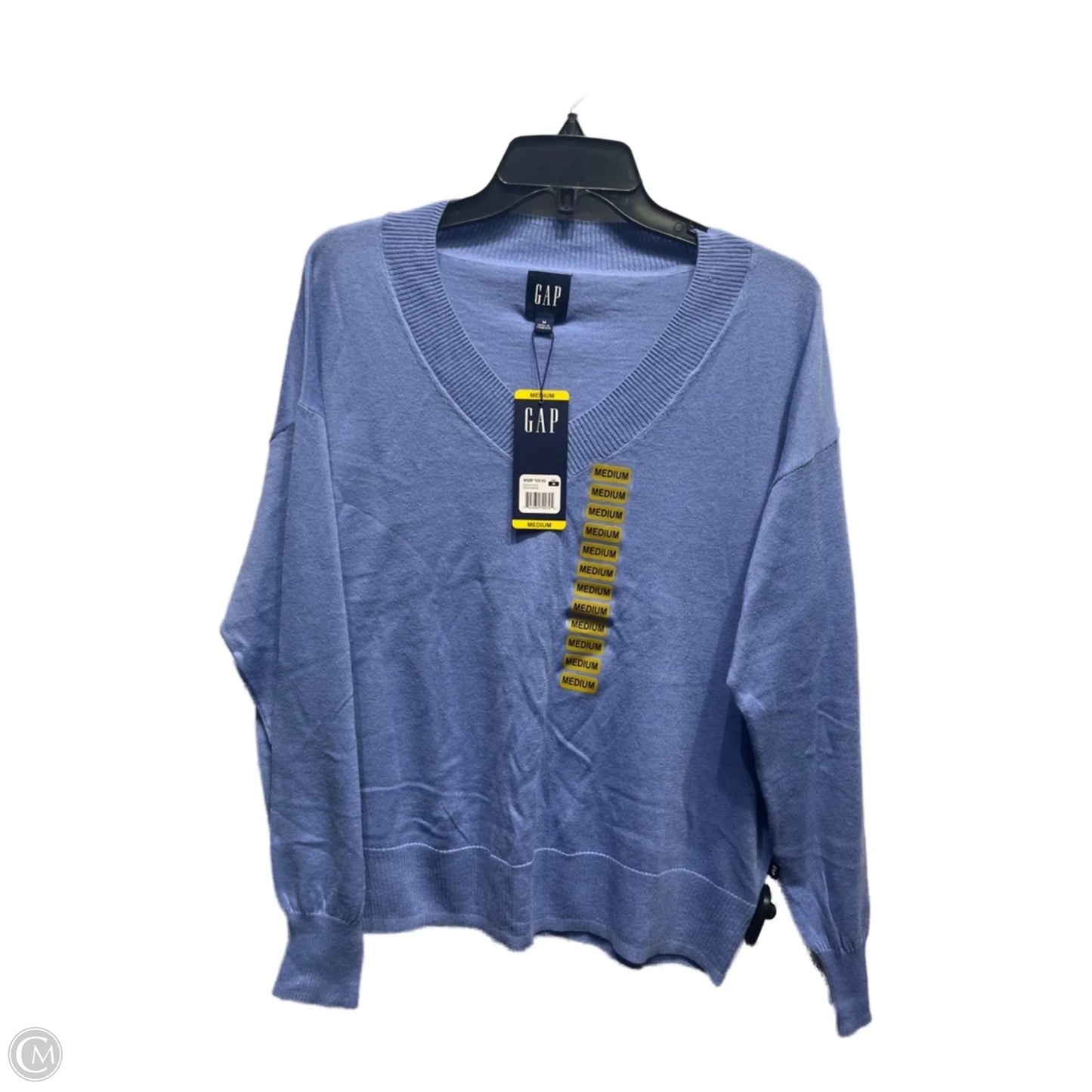 Sweater By Gap In Blue, Size: M