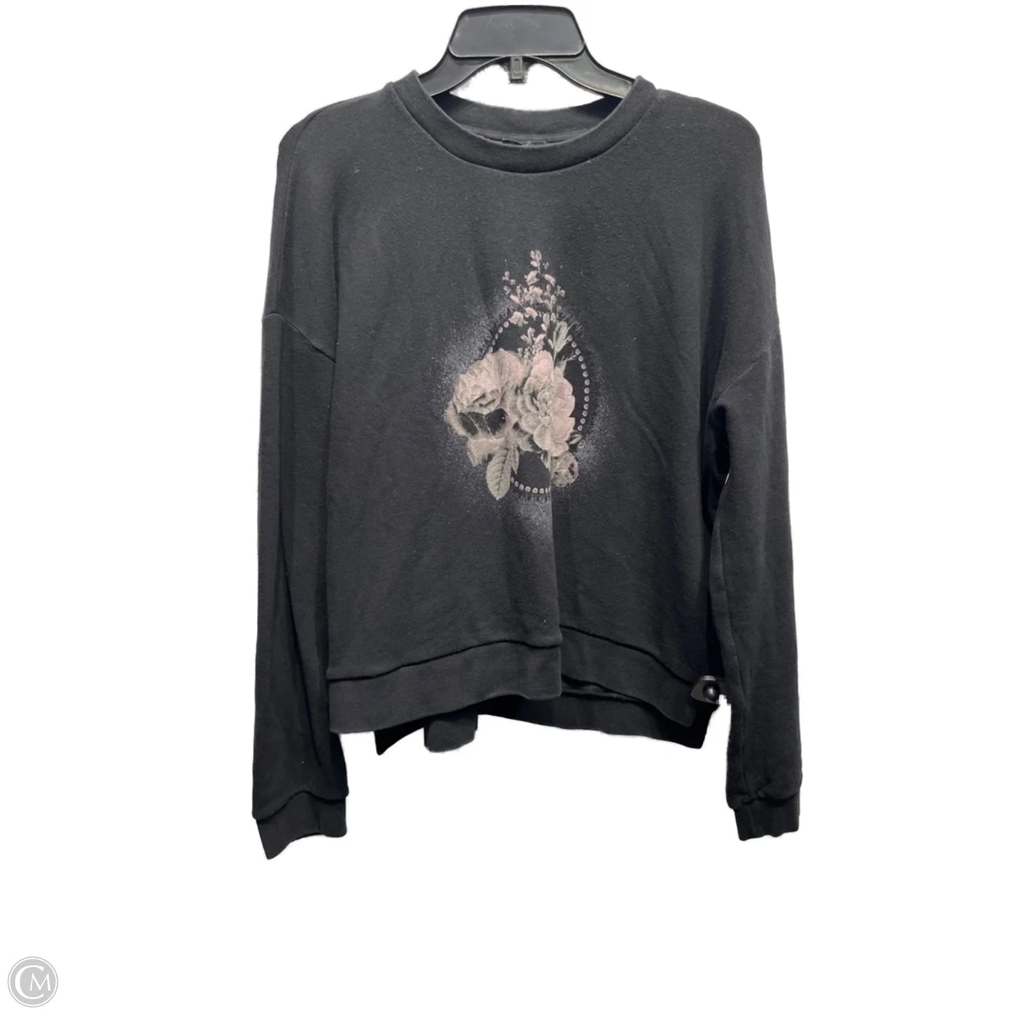 Sweatshirt Designer By All Saints In Black & Pink, Size: Xs