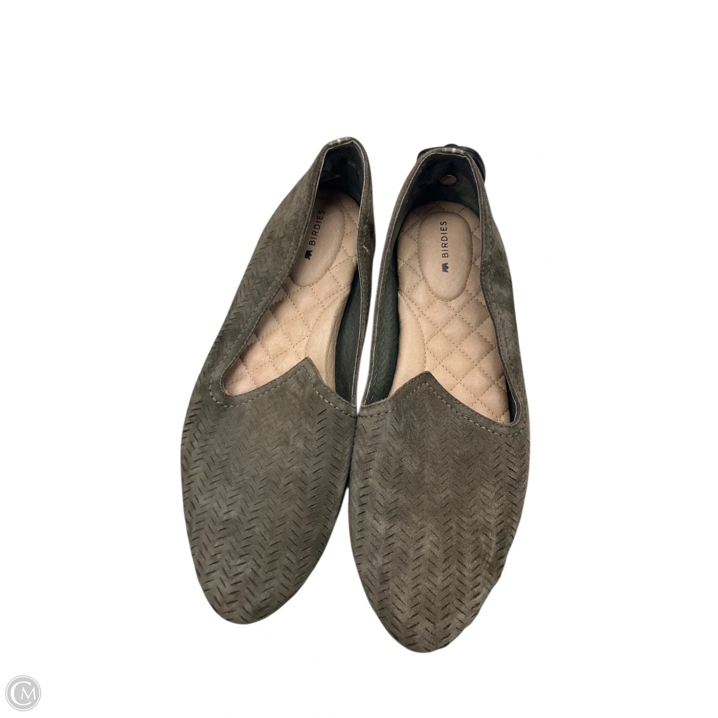 Shoes Flats By Birdies In Green, Size: 8.5