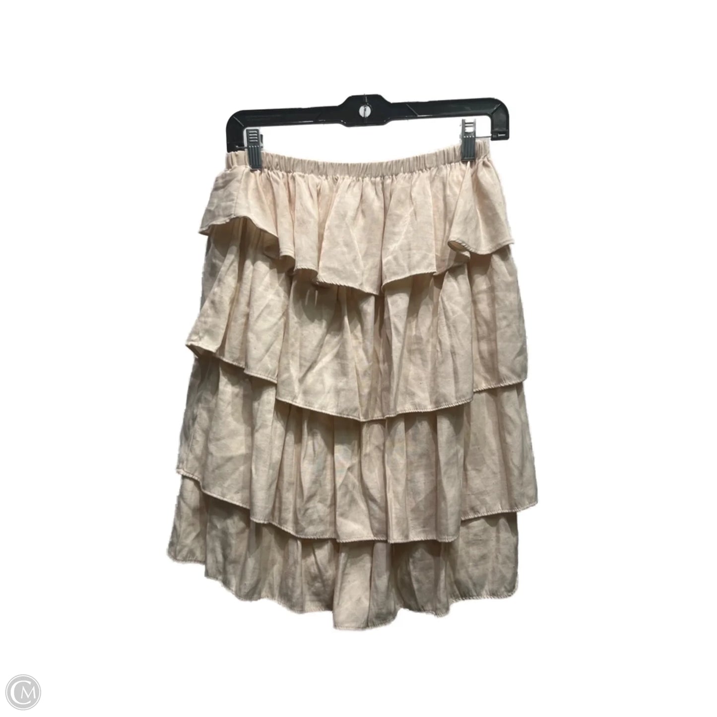 Skirt Mini & Short By Clothes Mentor In Cream, Size: S