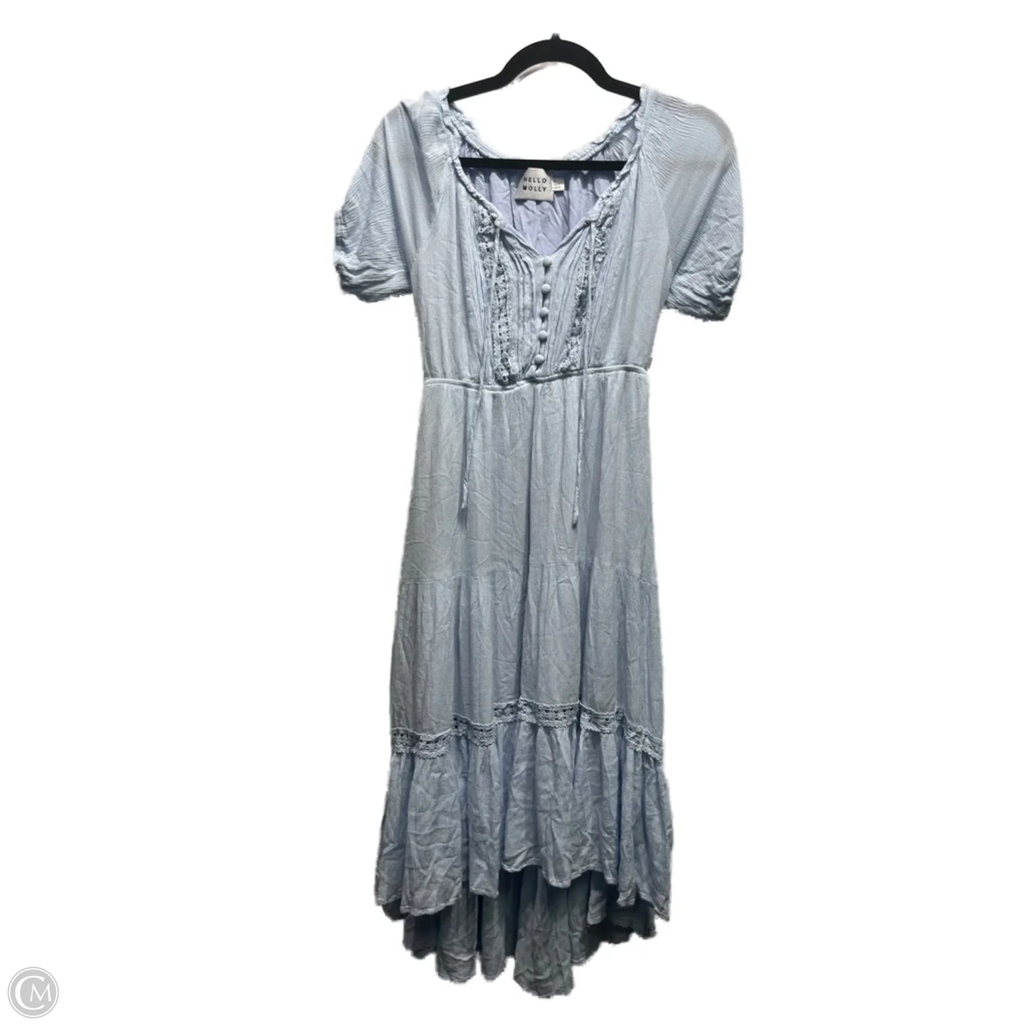 Dress Casual Midi By Hello Molly In Blue, Size: S