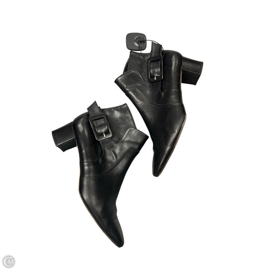 Boots Ankle Heels By VENISE In Black, Size: 9.5
