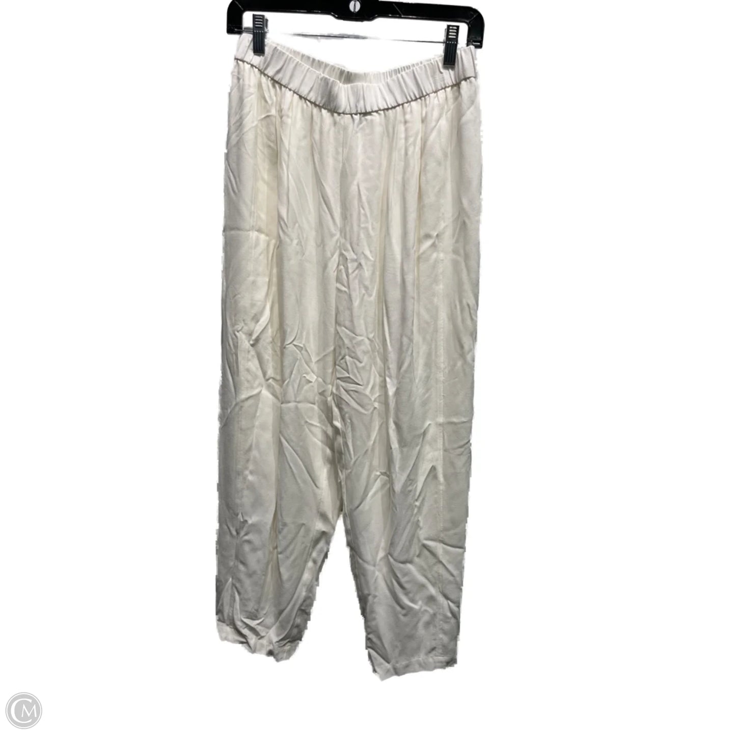 Pants Wide Leg By Eileen Fisher In White, Size: Xs