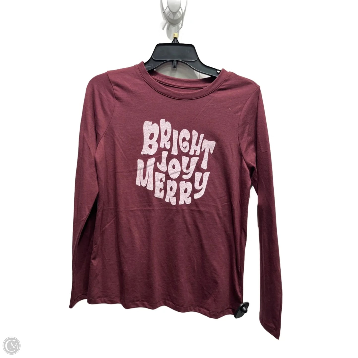 Top Long Sleeve By Sonoma In Maroon, Size: Sp