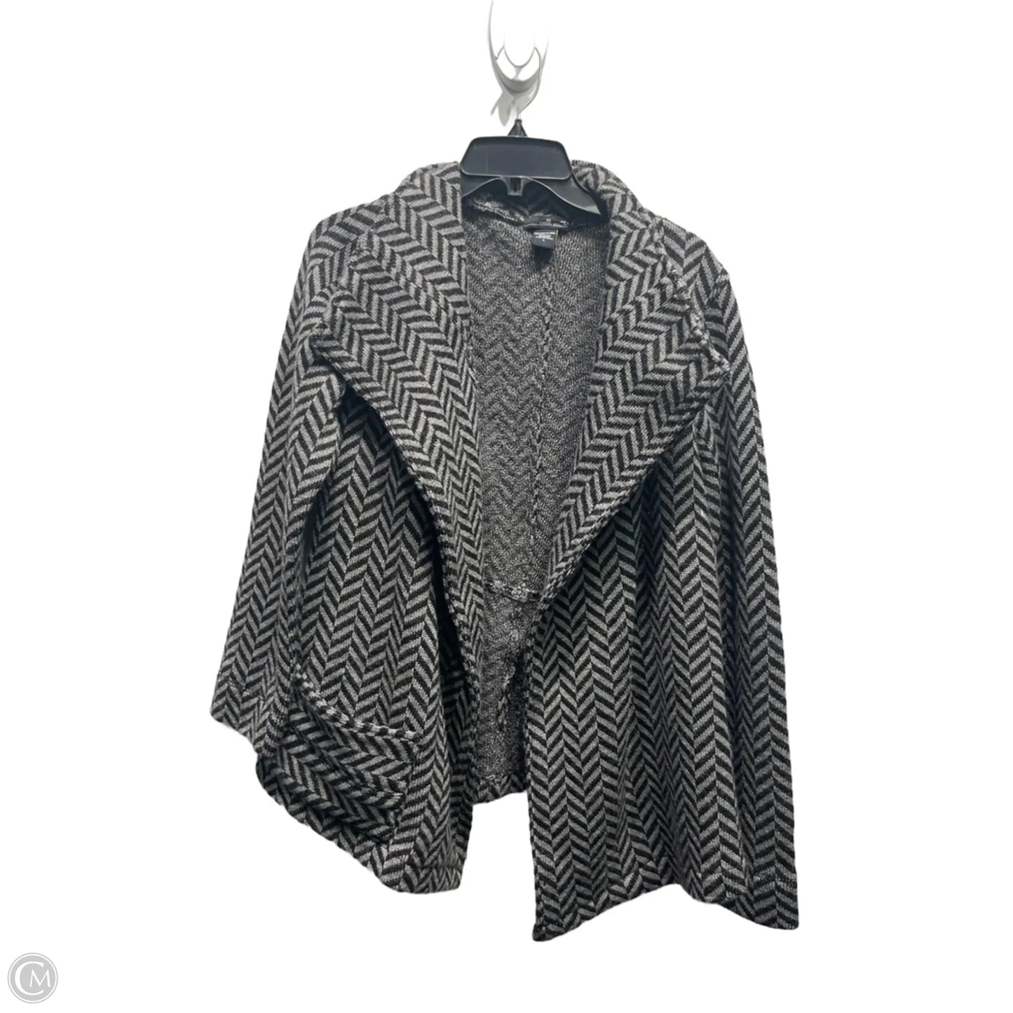 Blazer By Willi Smith In Black & Grey, Size: L