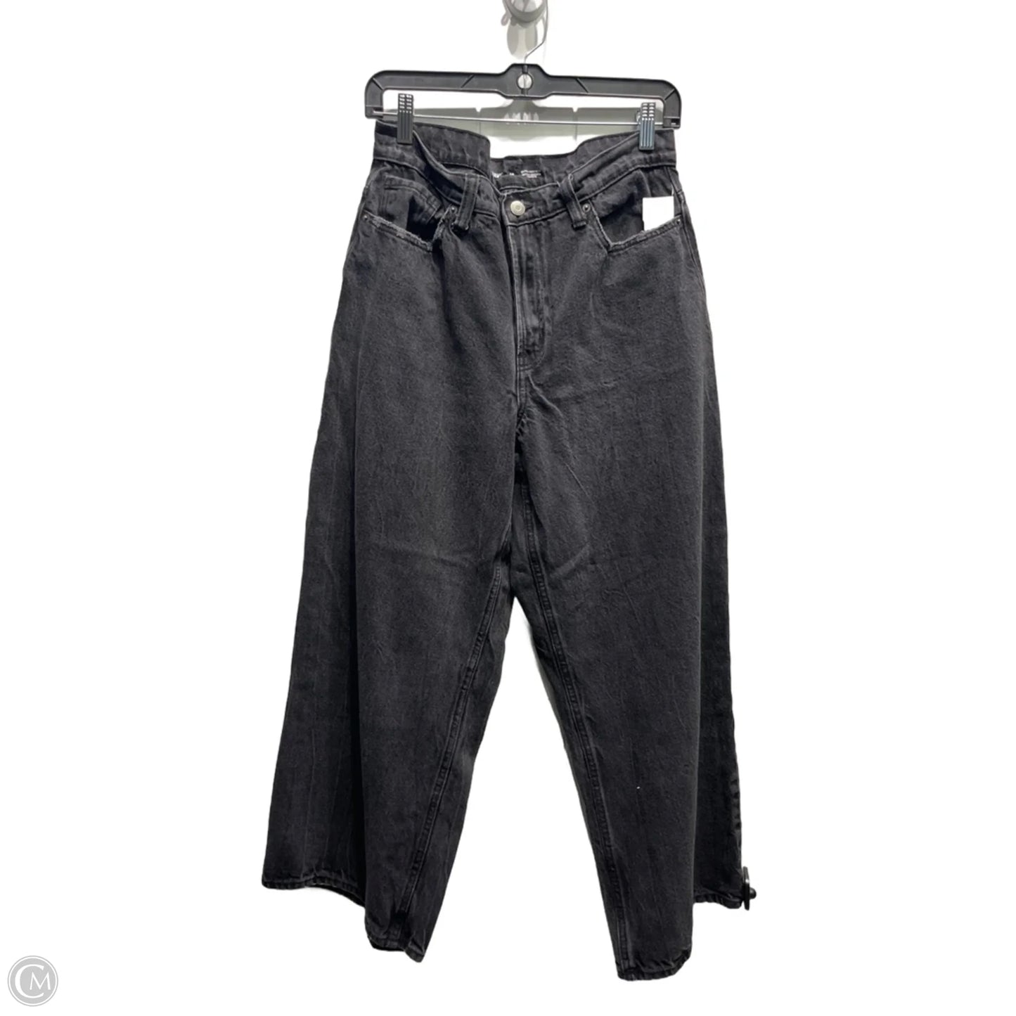 Jeans Wide Leg By Old Navy In Black Denim, Size: 10