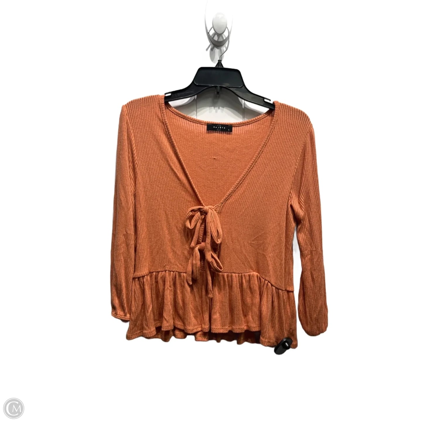 Top Long Sleeve By 21 saints In Brown, Size: L