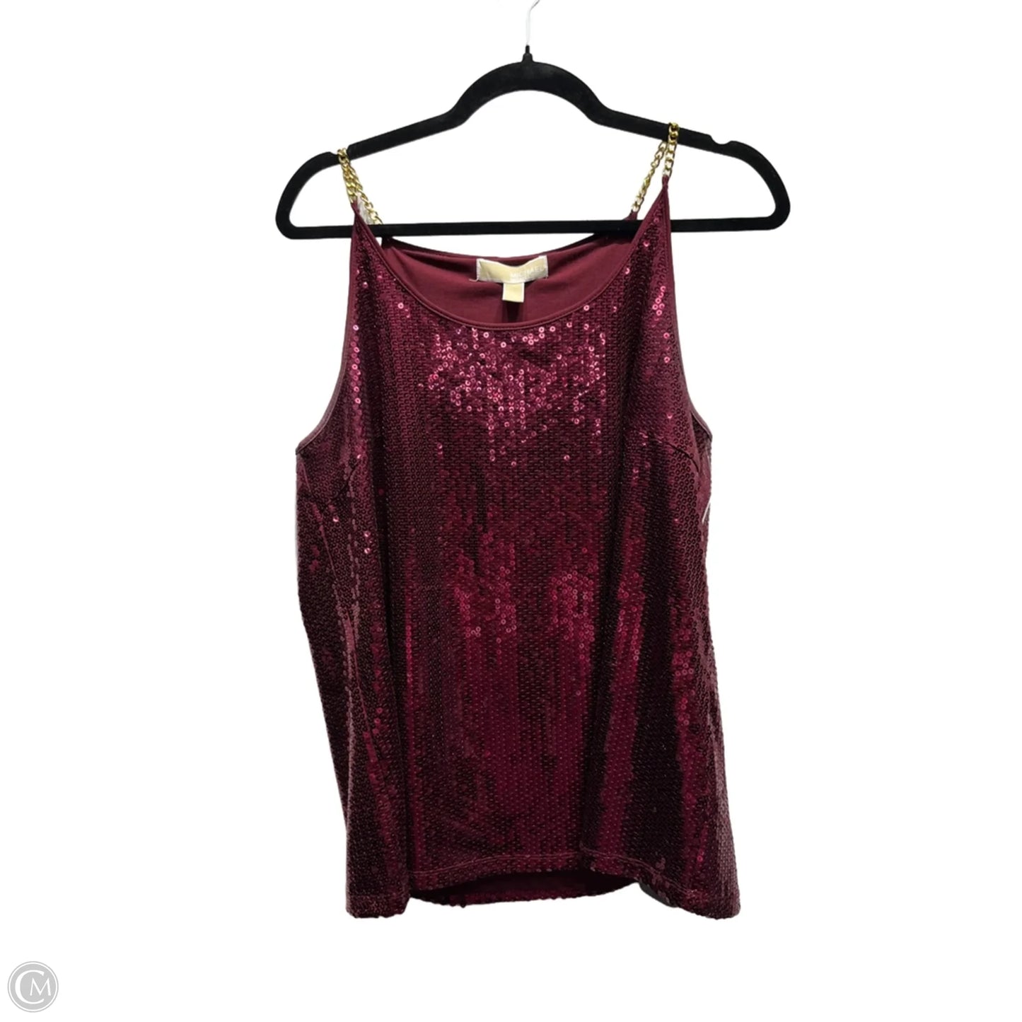 Top Sleeveless By Michael By Michael Kors In Red, Size: L