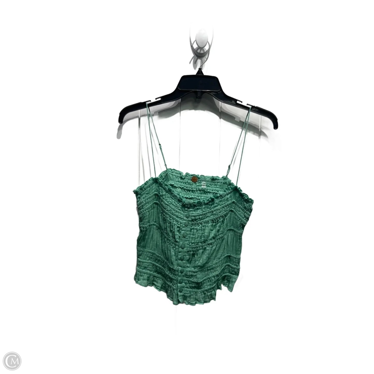 Top Sleeveless By Free People In Green, Size: S