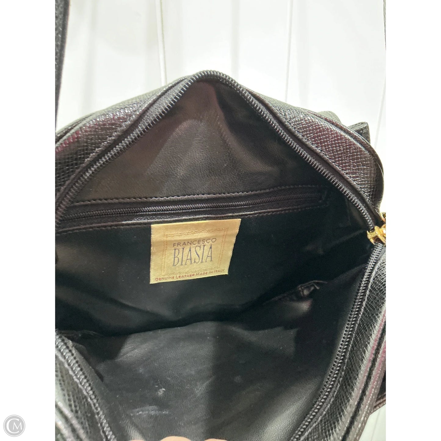 Crossbody Leather By francesco, Size: Medium