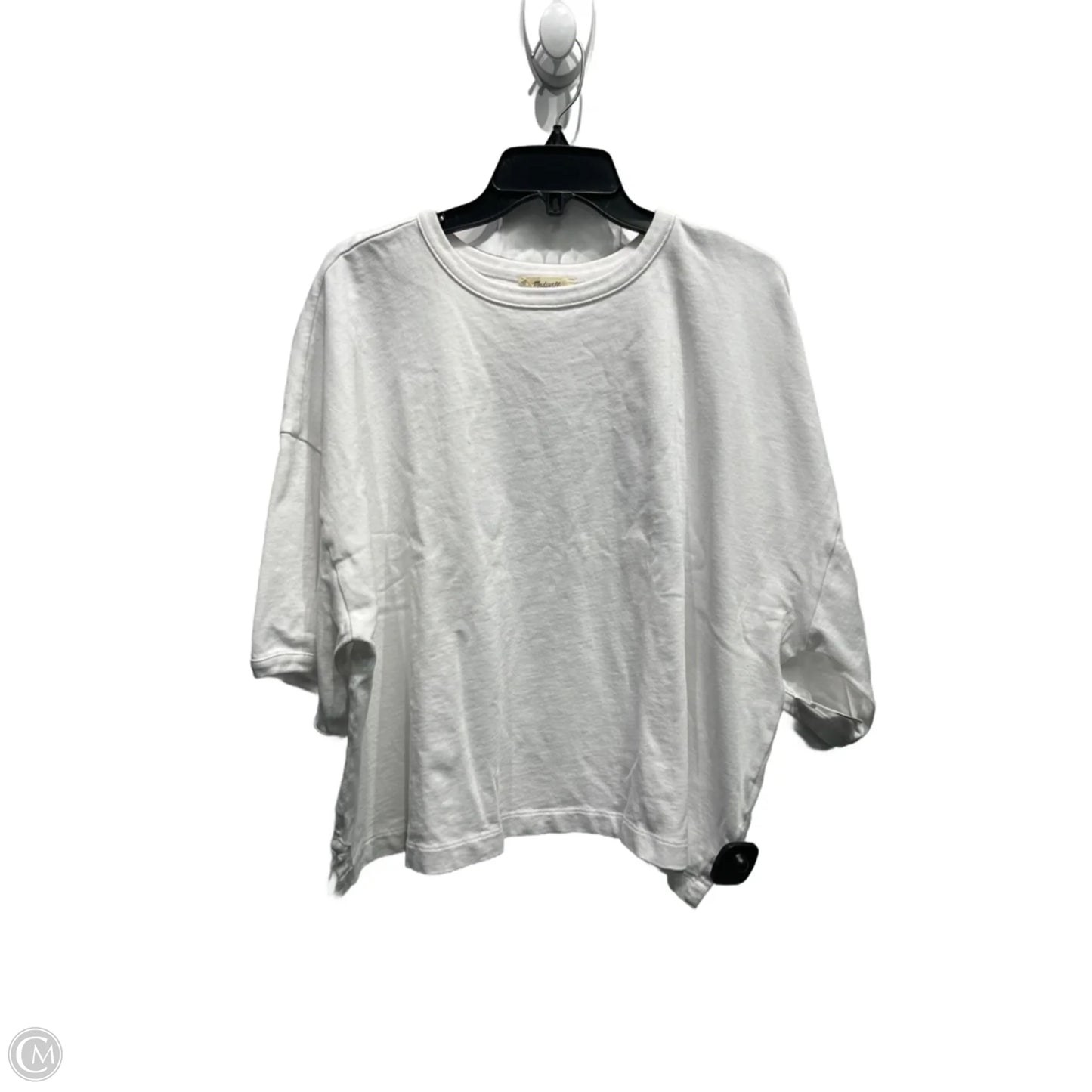 Top Short Sleeve Basic By Madewell In White, Size: 3x
