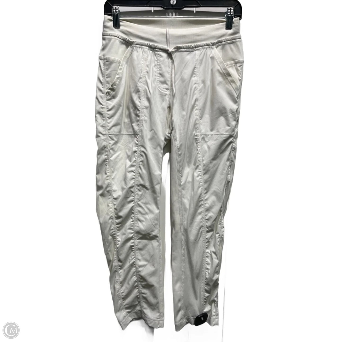 Athletic Pants By Lululemon In White, Size: 4