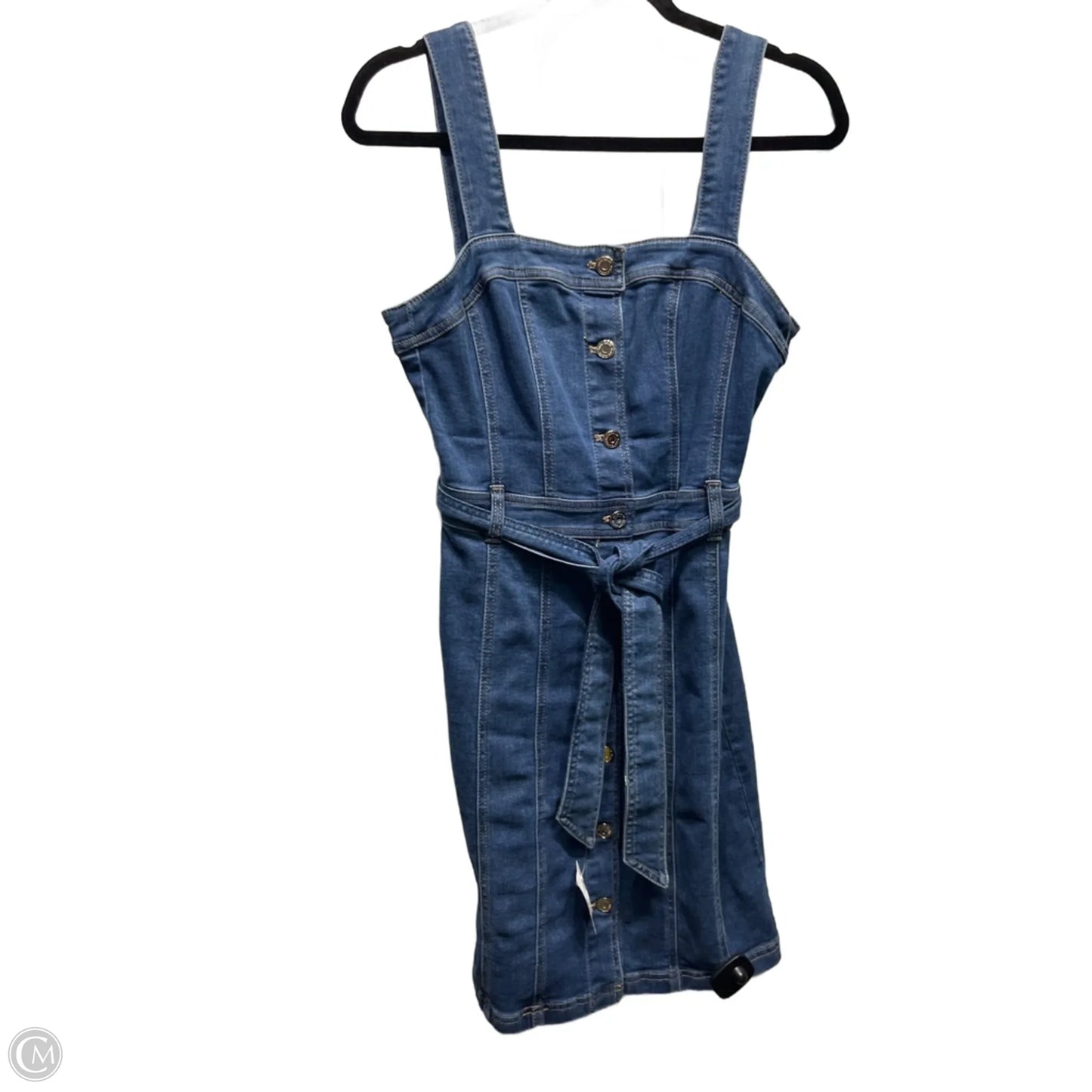 Dress Casual Short By White House Black Market In Blue Denim, Size: 4