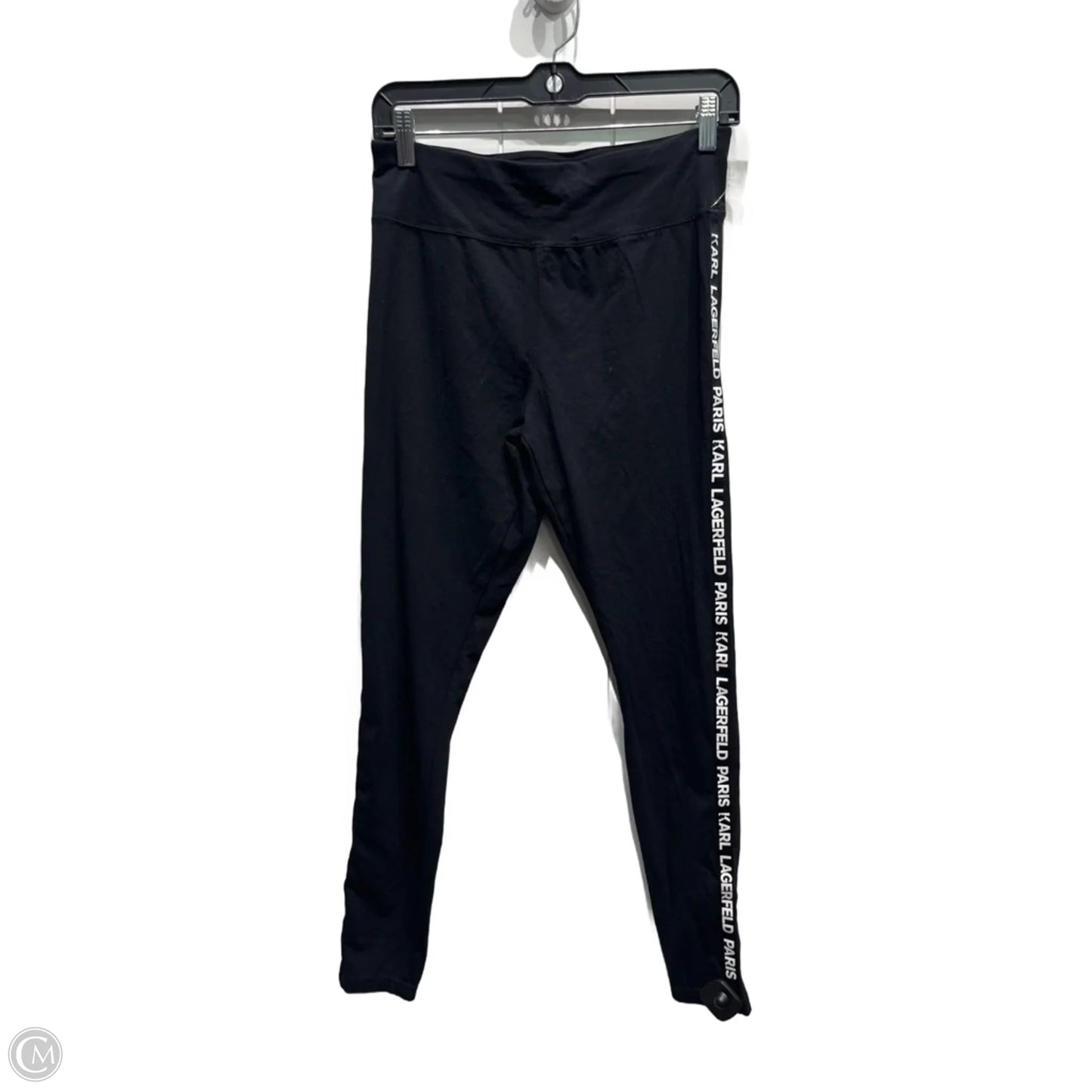 Pantyhose Designer By Karl Lagerfeld In Black & White, Size: S