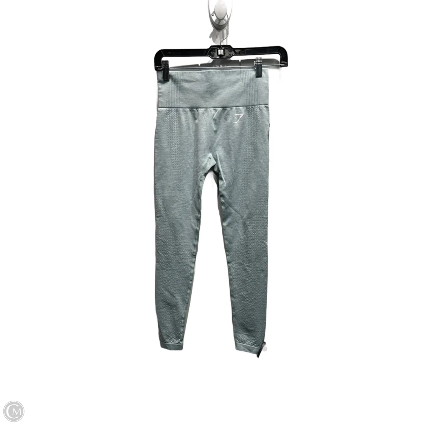 Athletic Leggings Capris By Gym Shark In Green, Size: S