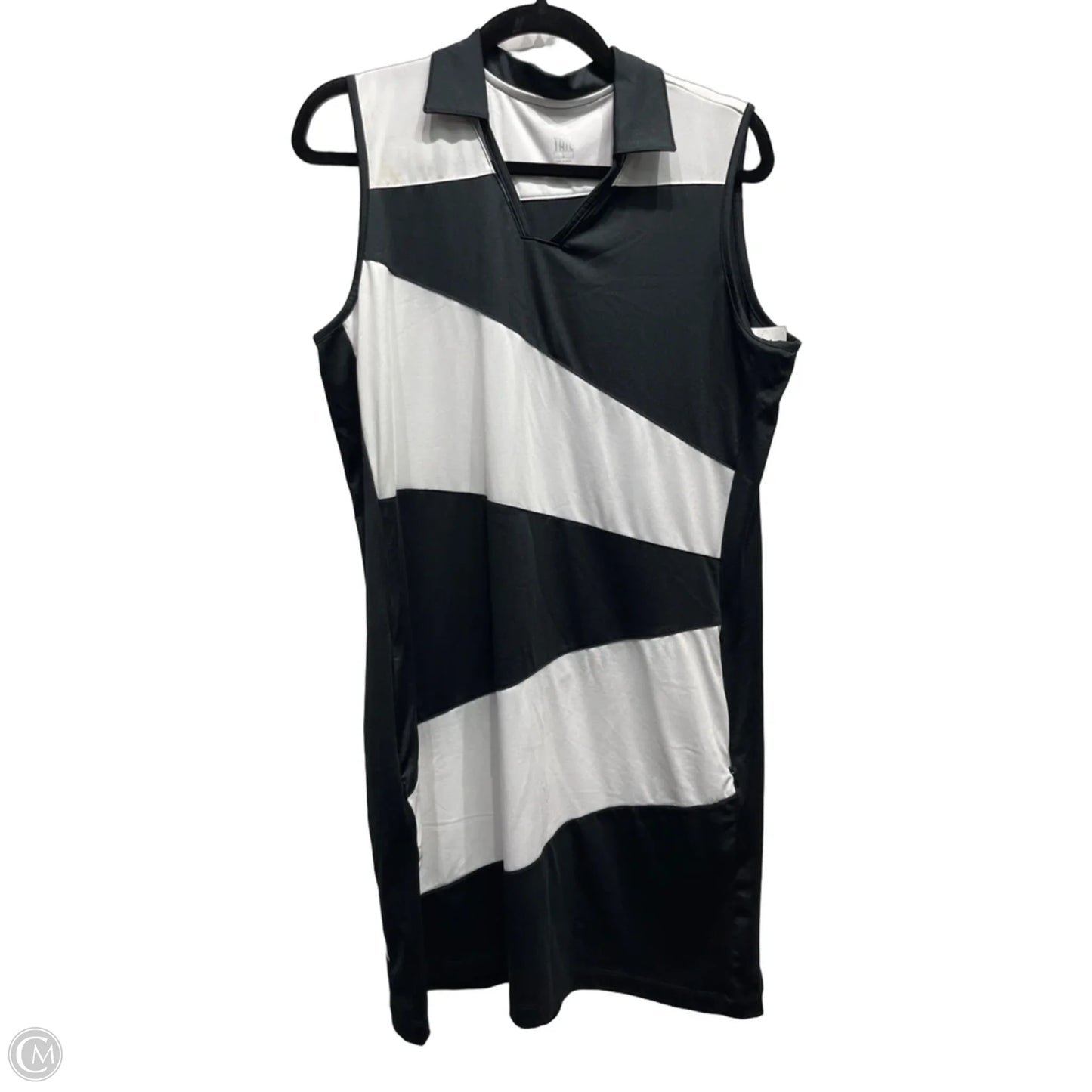 Dress Casual Short By Tail In Black & White, Size: L