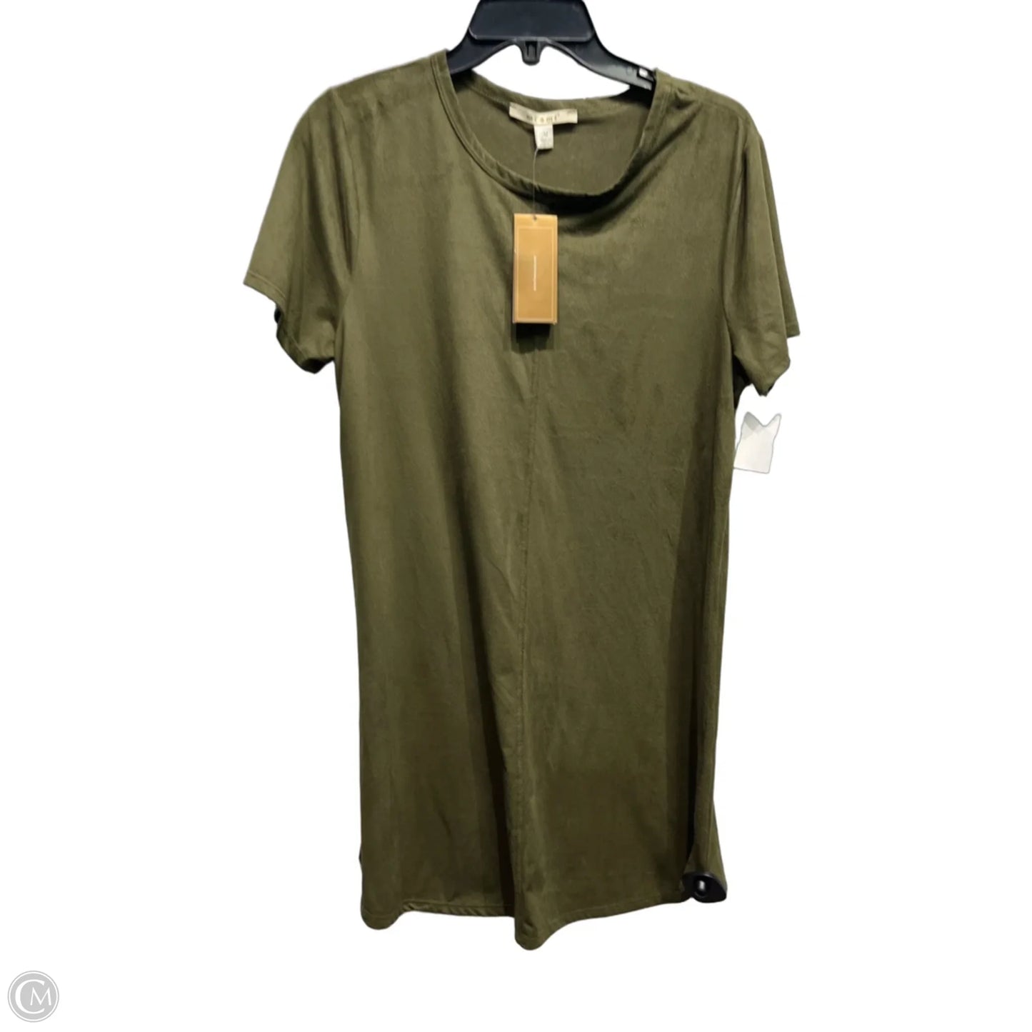 Dress Casual Short By Mi Ami In Green, Size: M