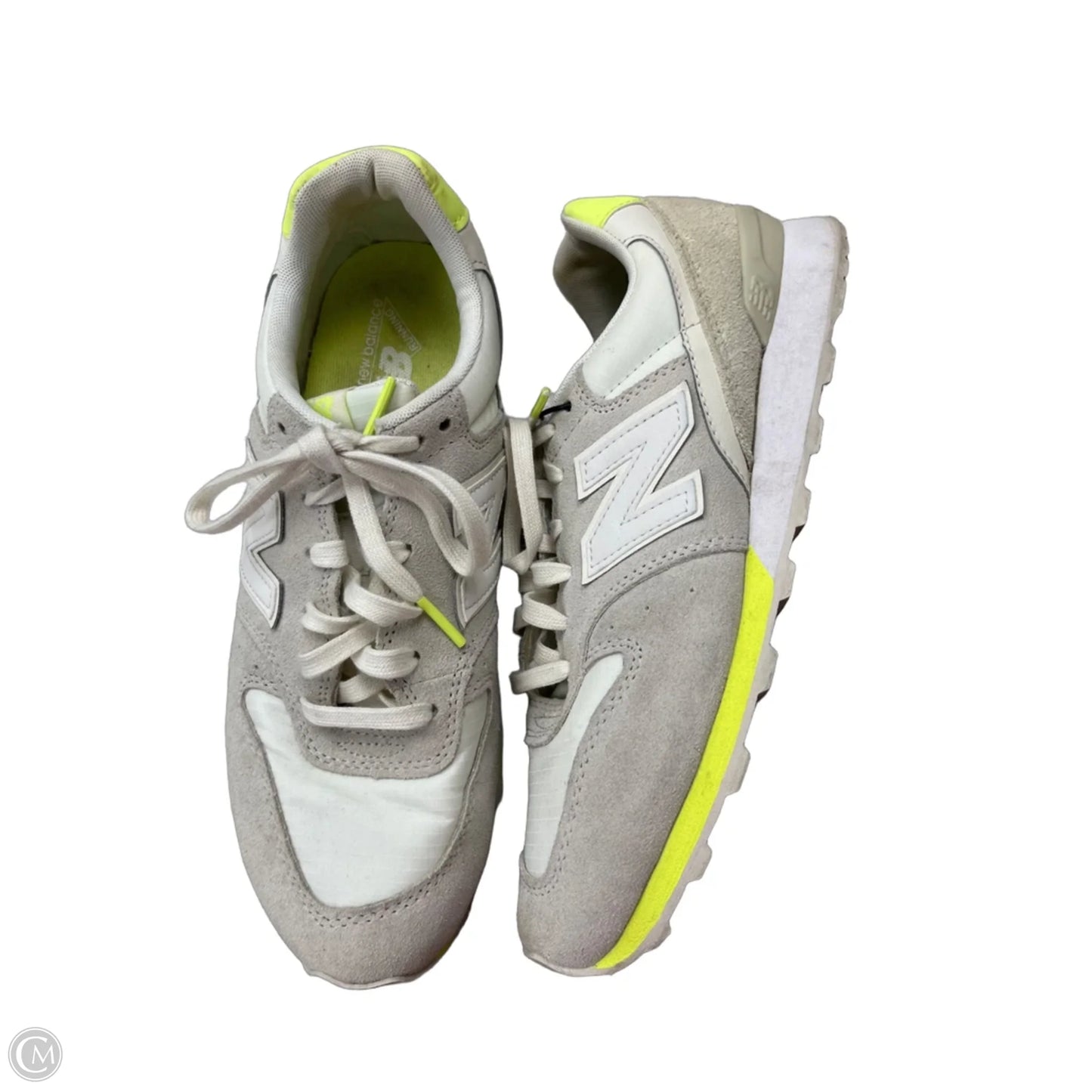 Shoes Athletic By New Balance In Grey & White, Size: 8