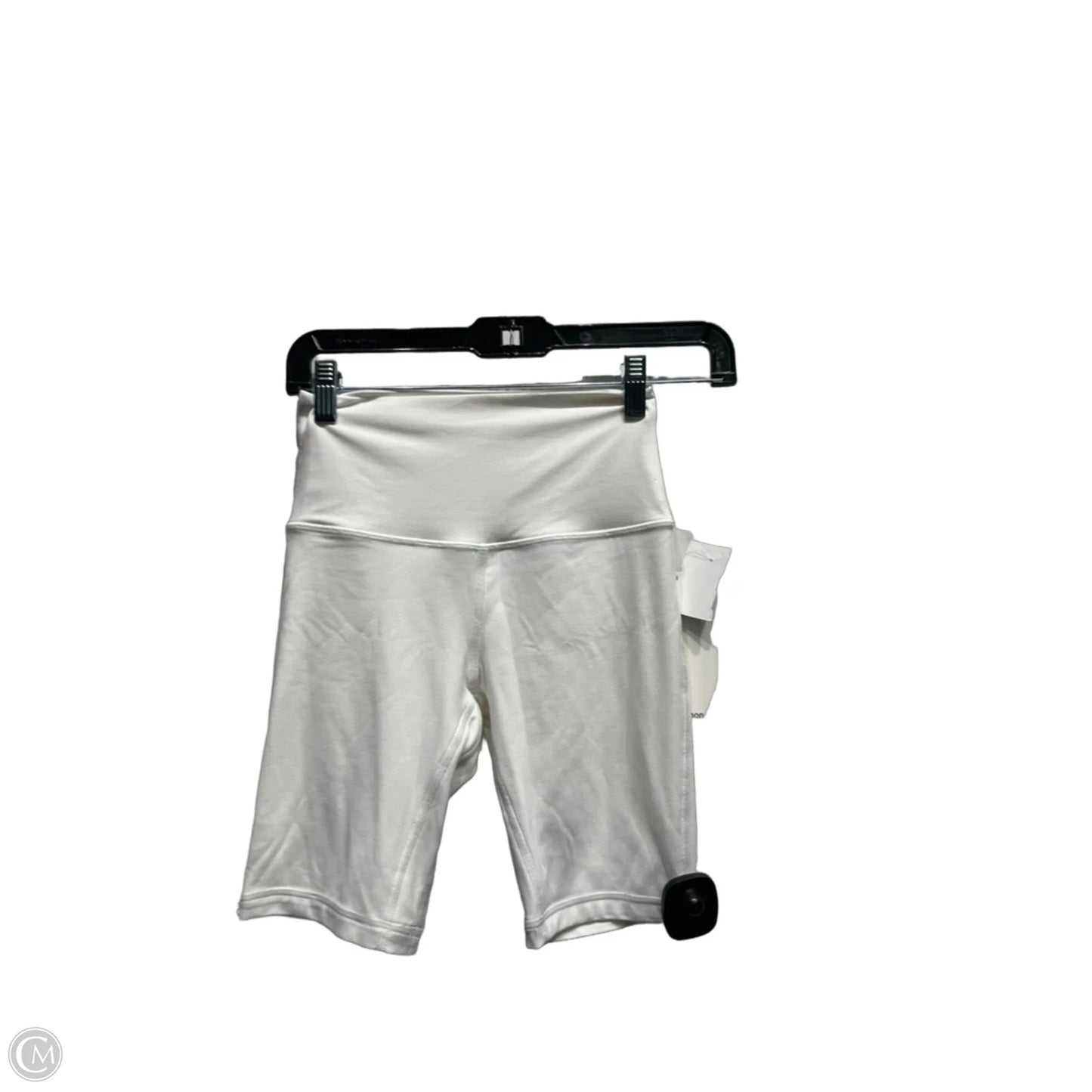 Athletic Shorts By Lululemon In White, Size: 4