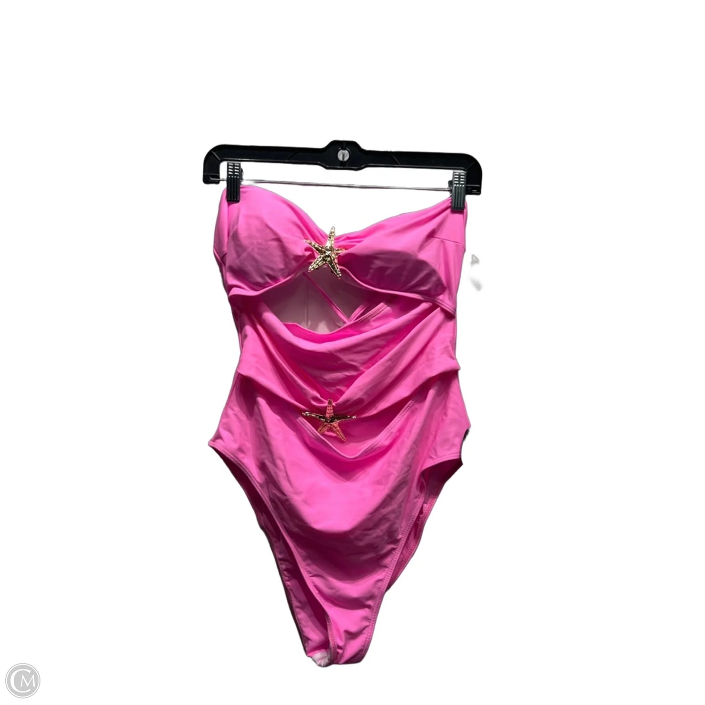 Swimsuit By Shein In Pink, Size: Xl