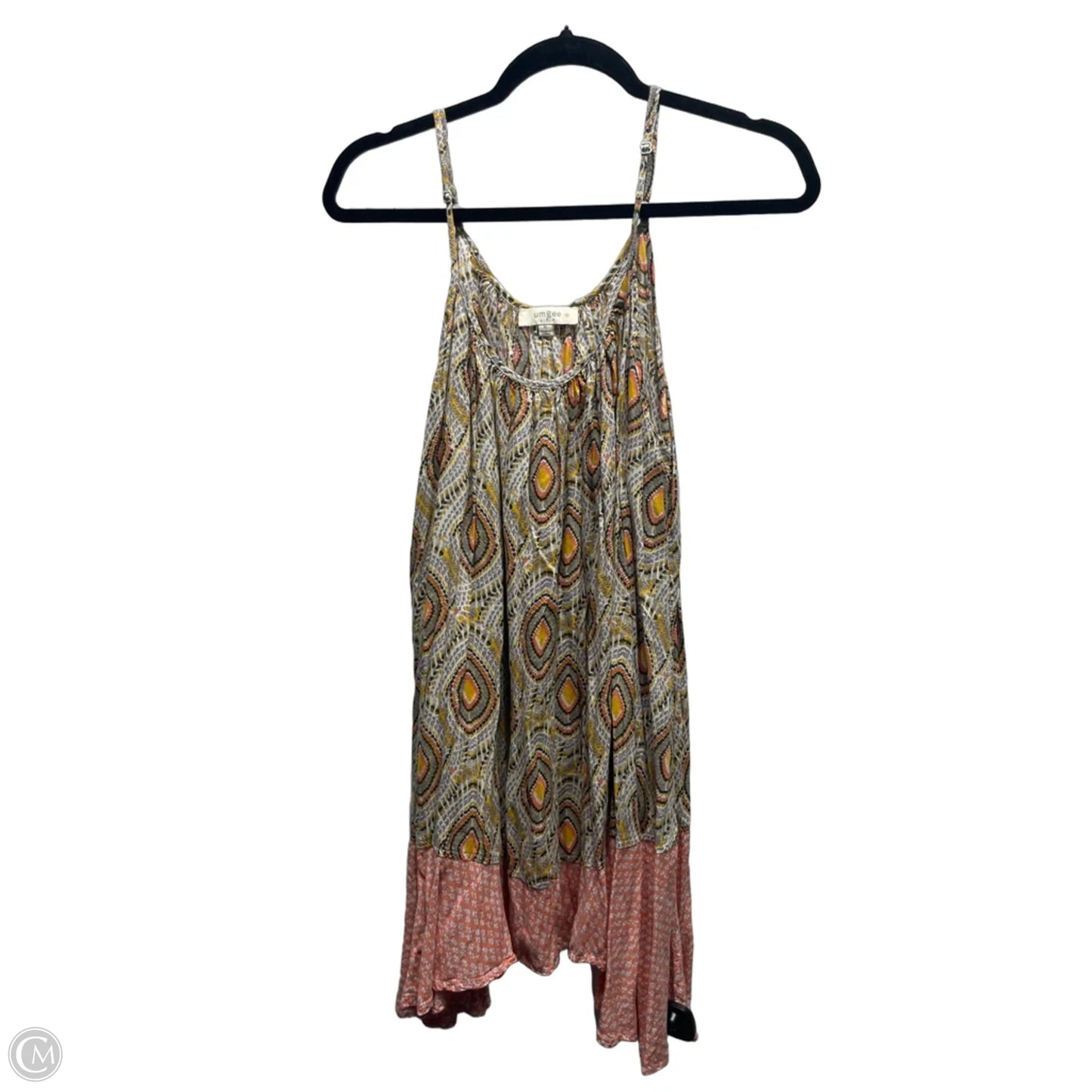 Top Sleeveless By Umgee In Orange & Tan, Size: Xl