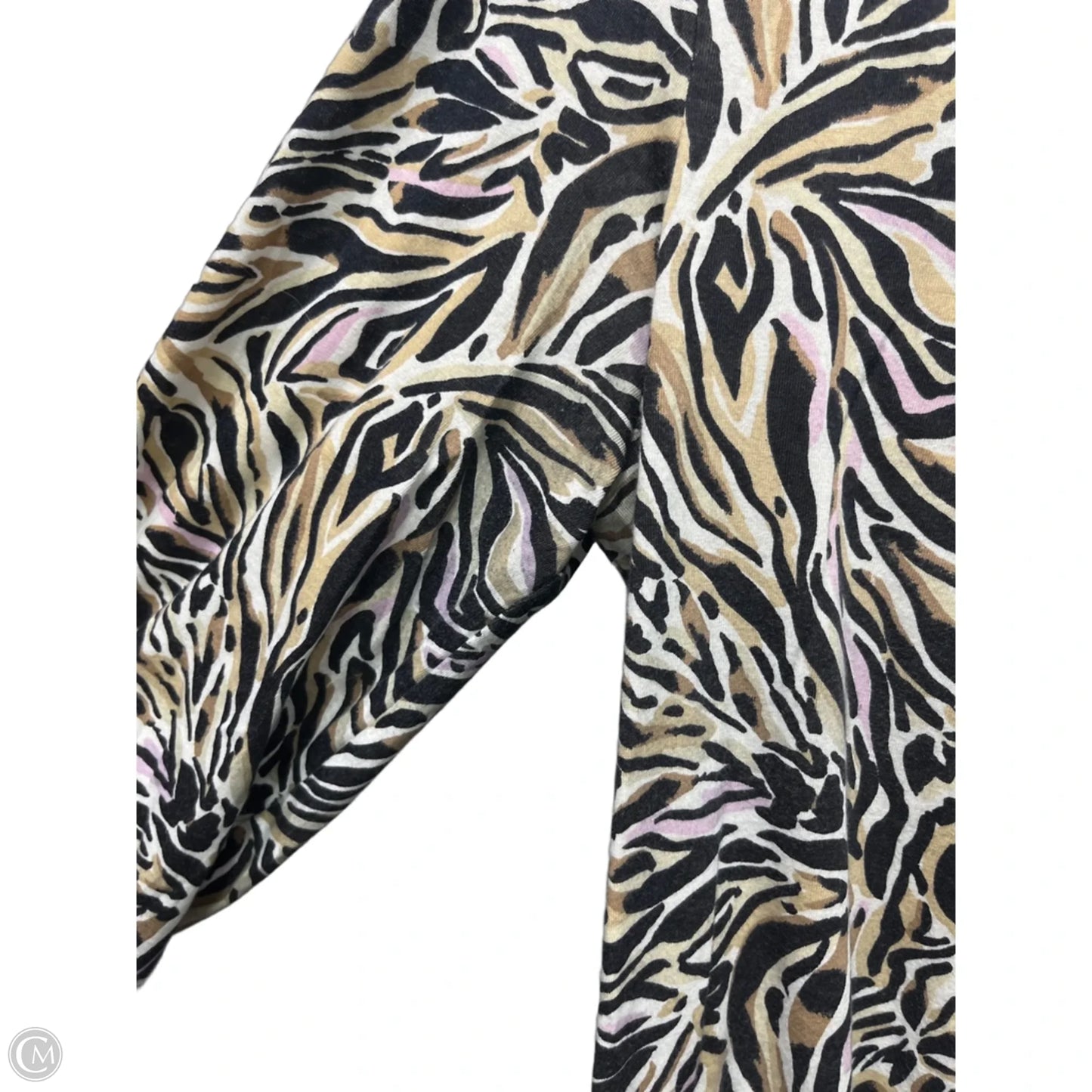 Dress Designer By Lilly Pulitzer In Black & Tan, Size: M