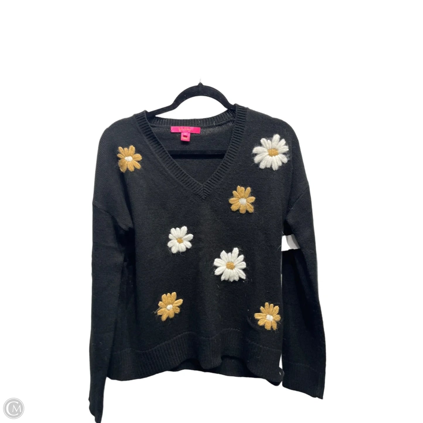 Sweater Designer By Lilly Pulitzer In Black & White, Size: M
